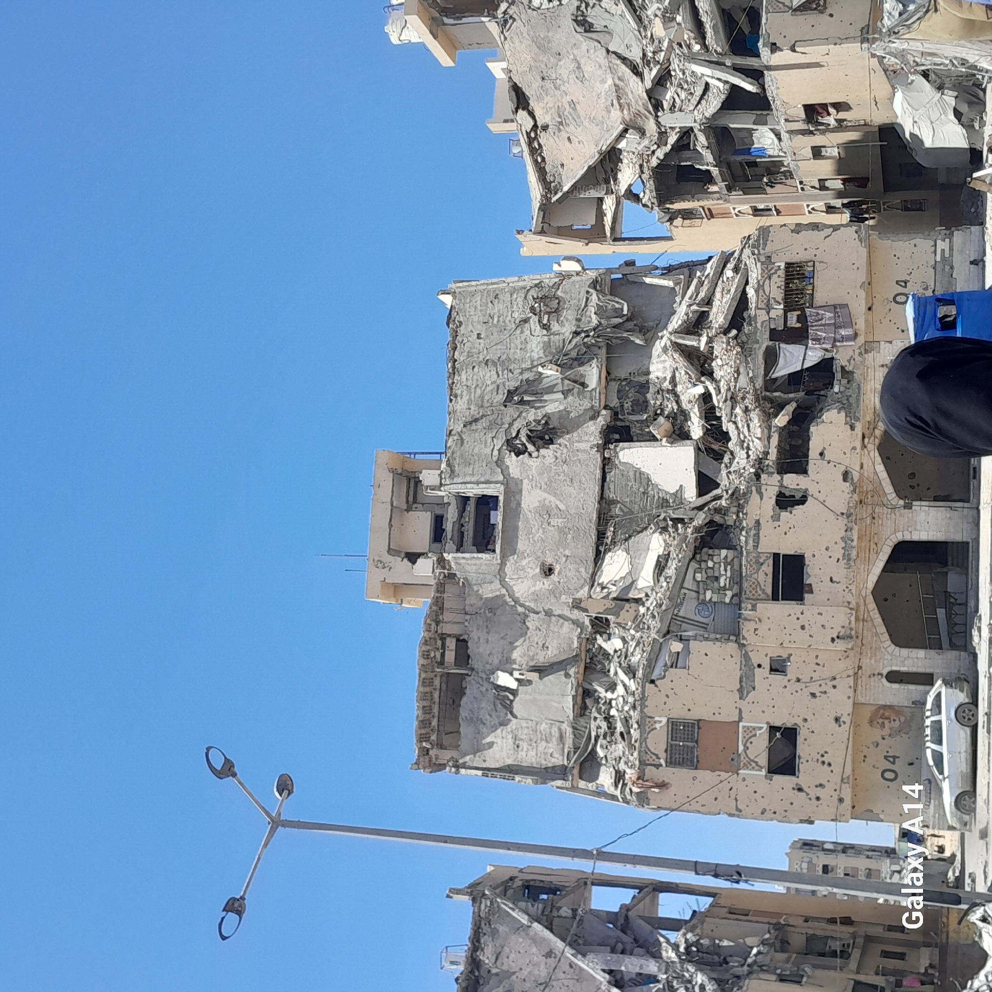 Extensive building damage documented in Khan Yunis