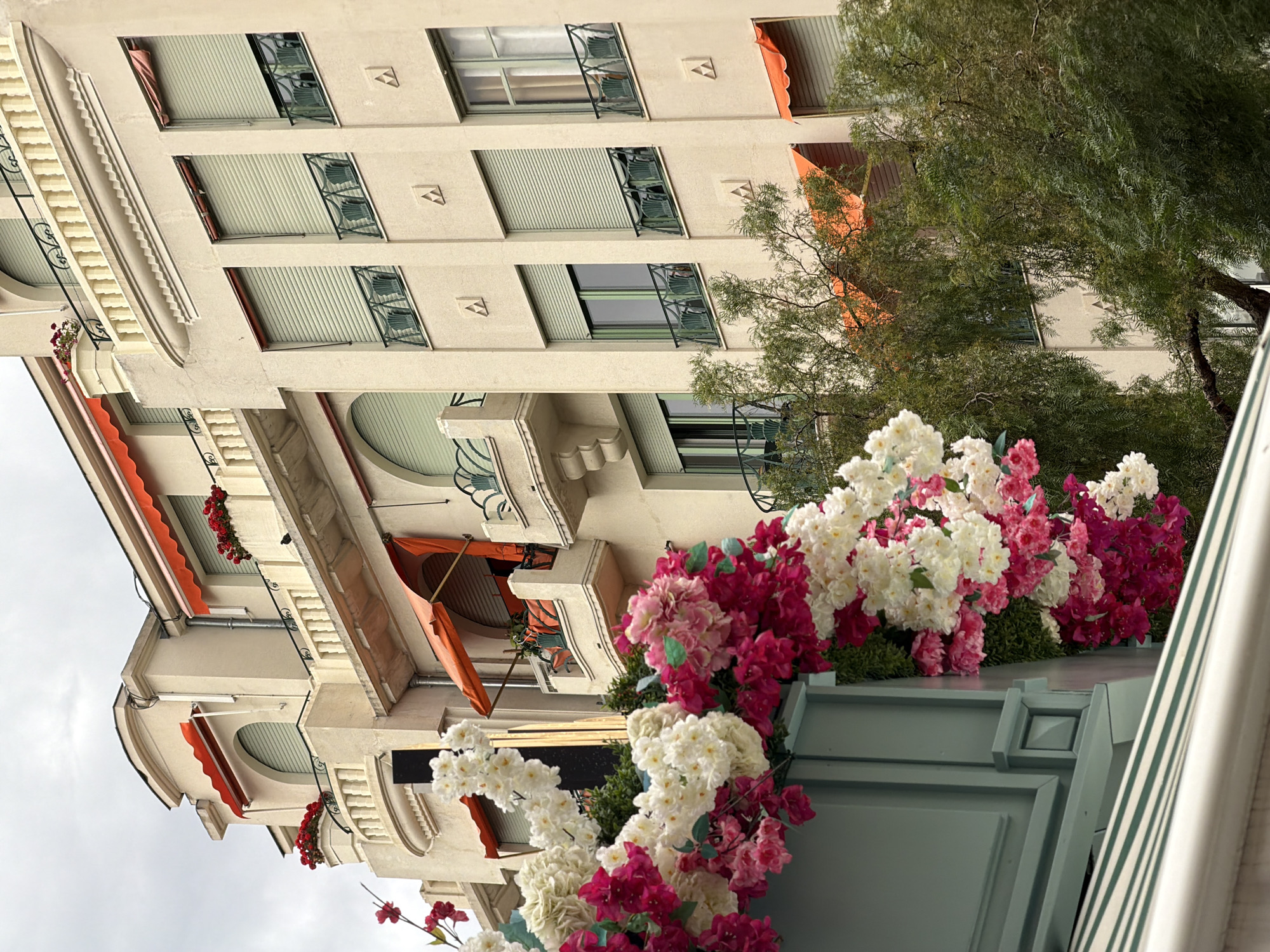 Street architecture documented in Nice, France