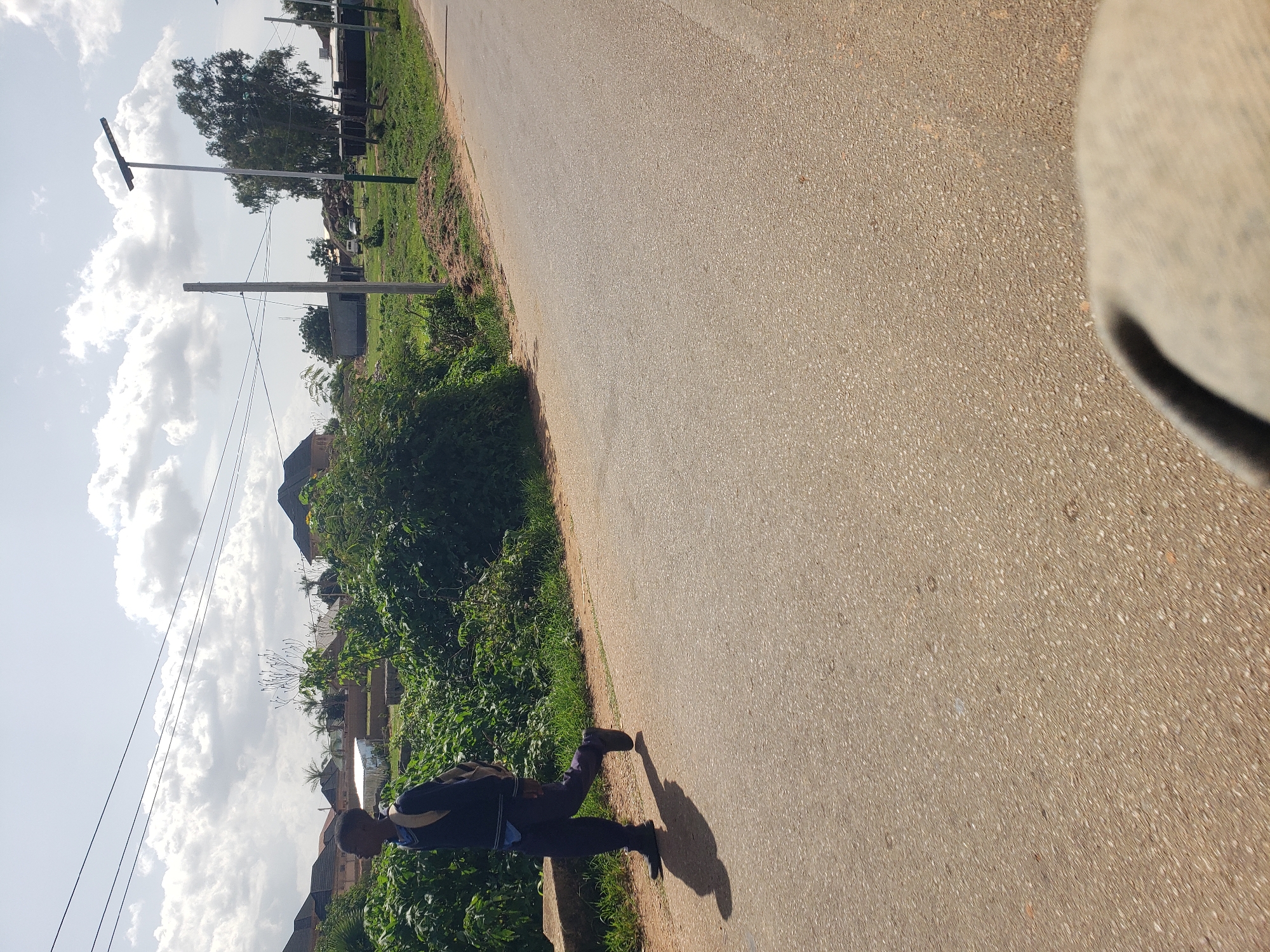 Ordinary street activity documented in Gura Top, Nigeria
