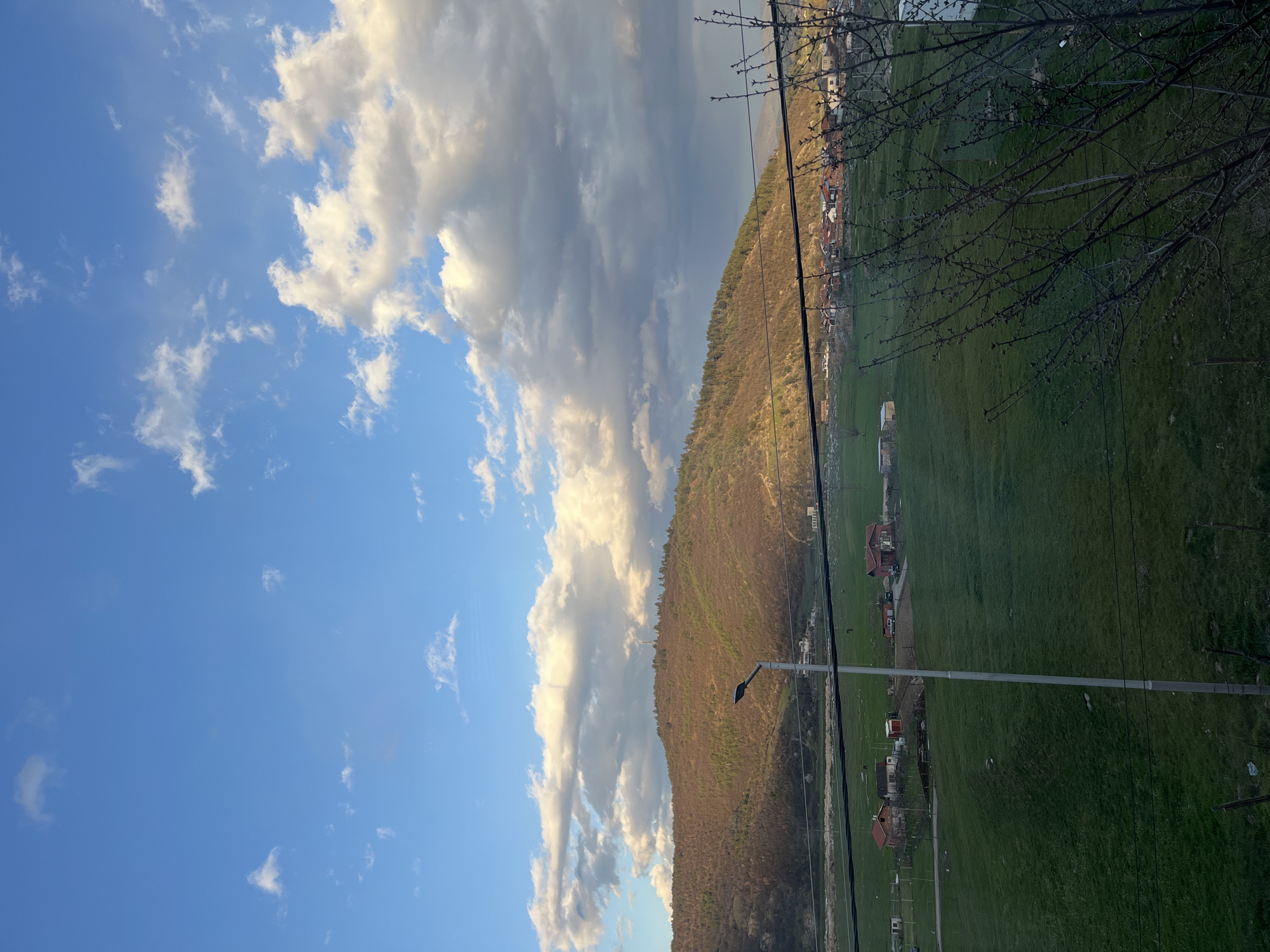 Rural landscape documented in Velingrad, Bulgaria