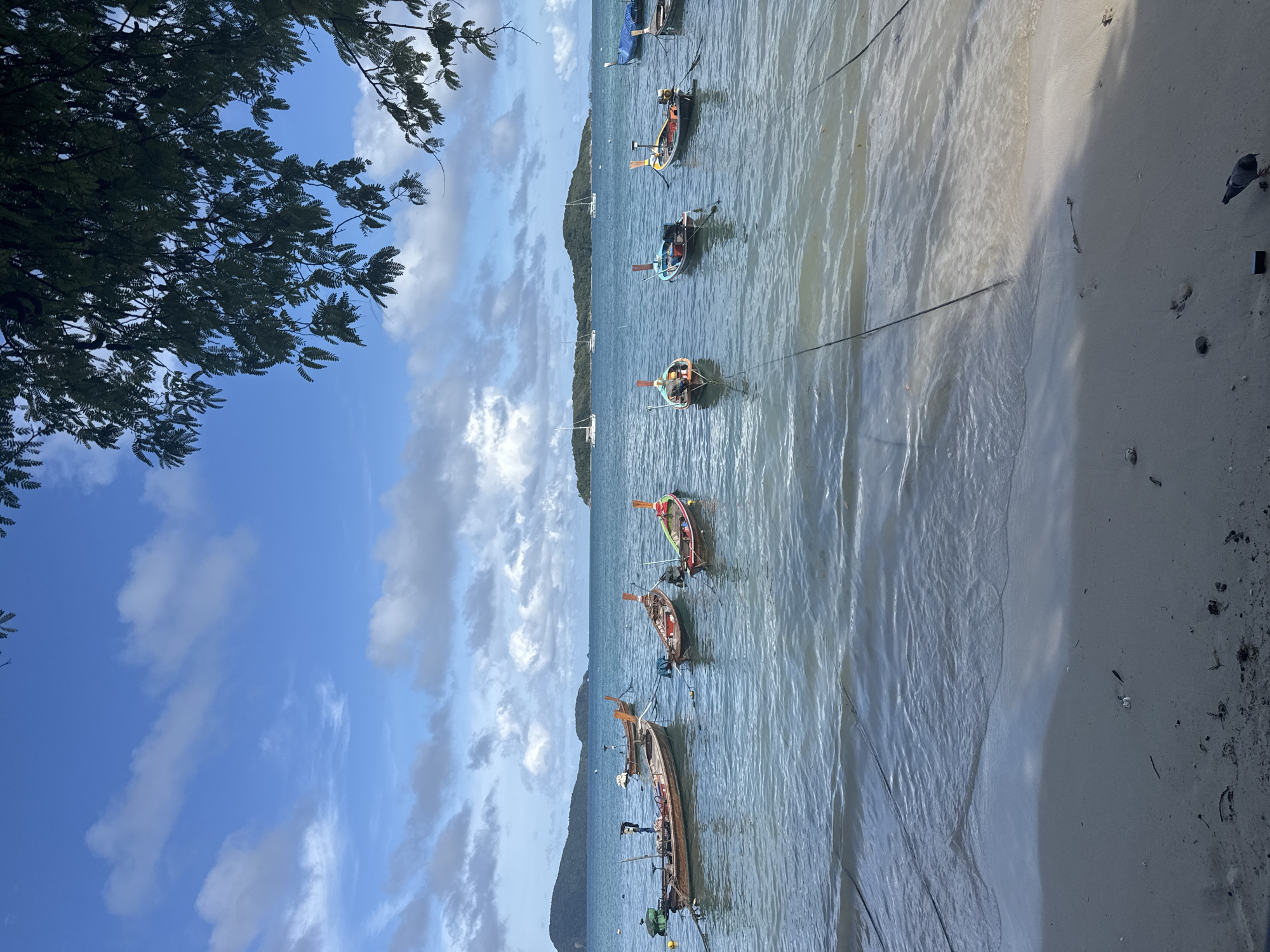 Morning maritime scene captured in Rawai, Thailand waters