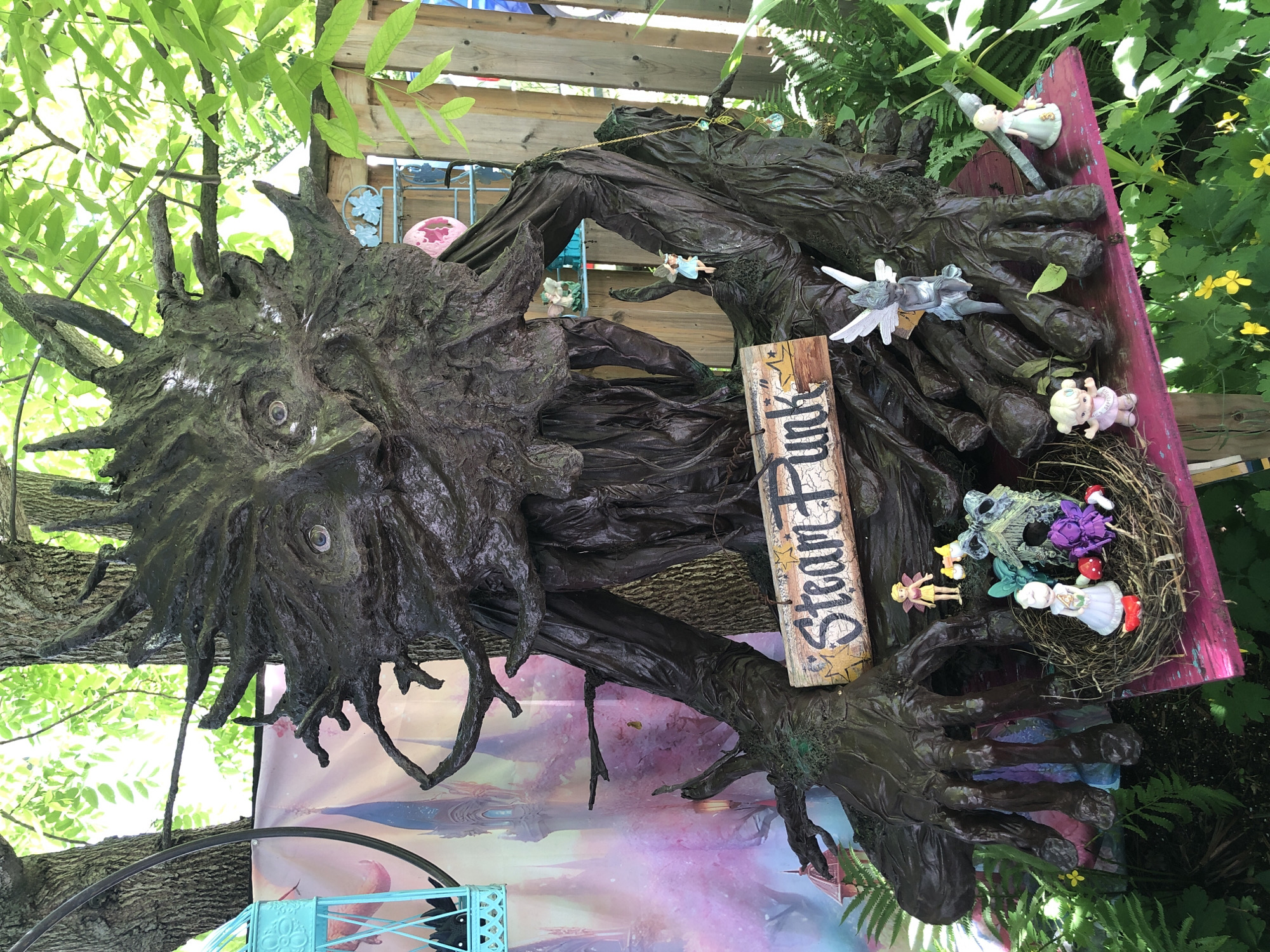 Fairy gardens, folk art, and fantasy crafts in Severn, Ontario