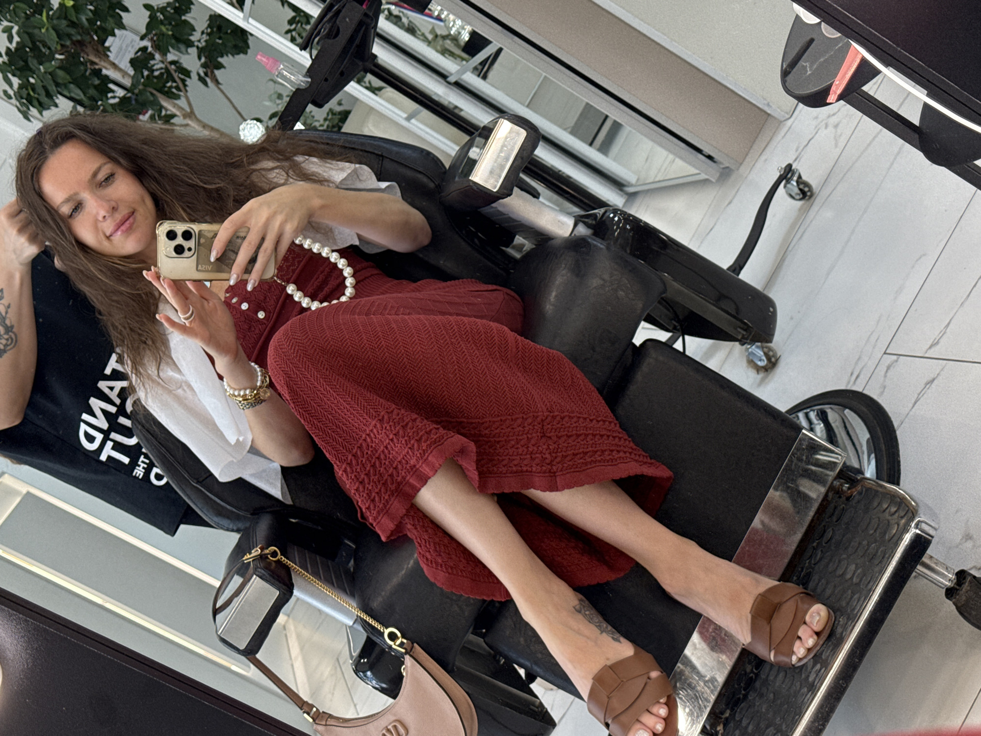 Morning in Moscow: barbershop selfie and Stalinist streetscapes