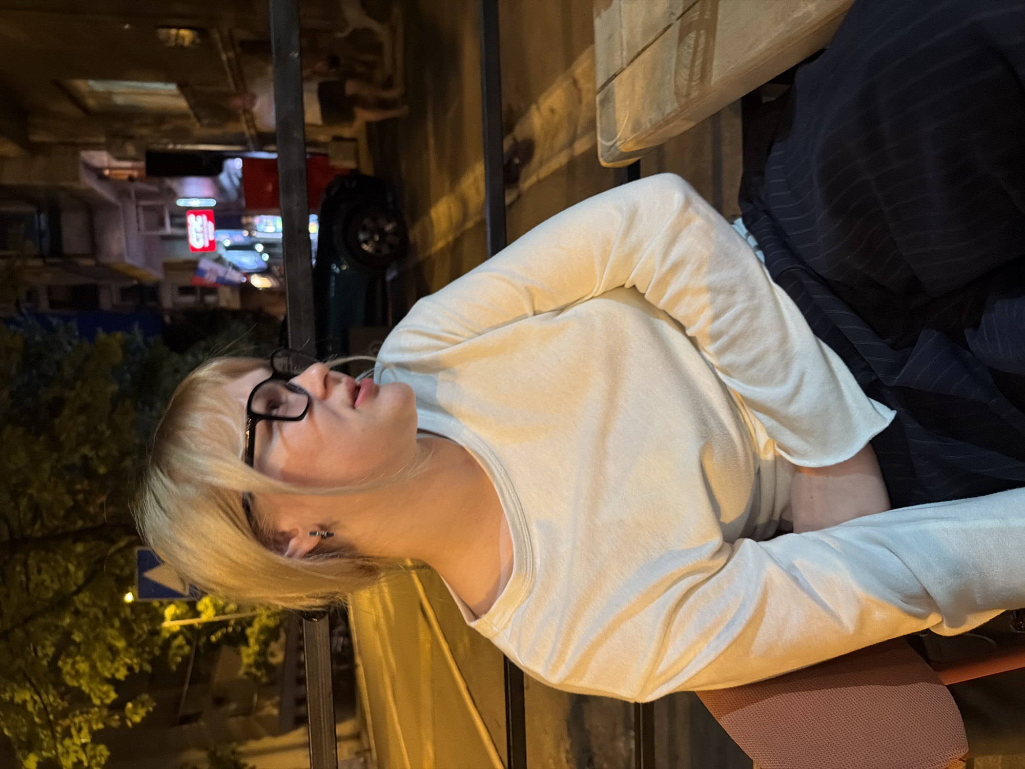 Evening out at a Belgrade bar, July 2026