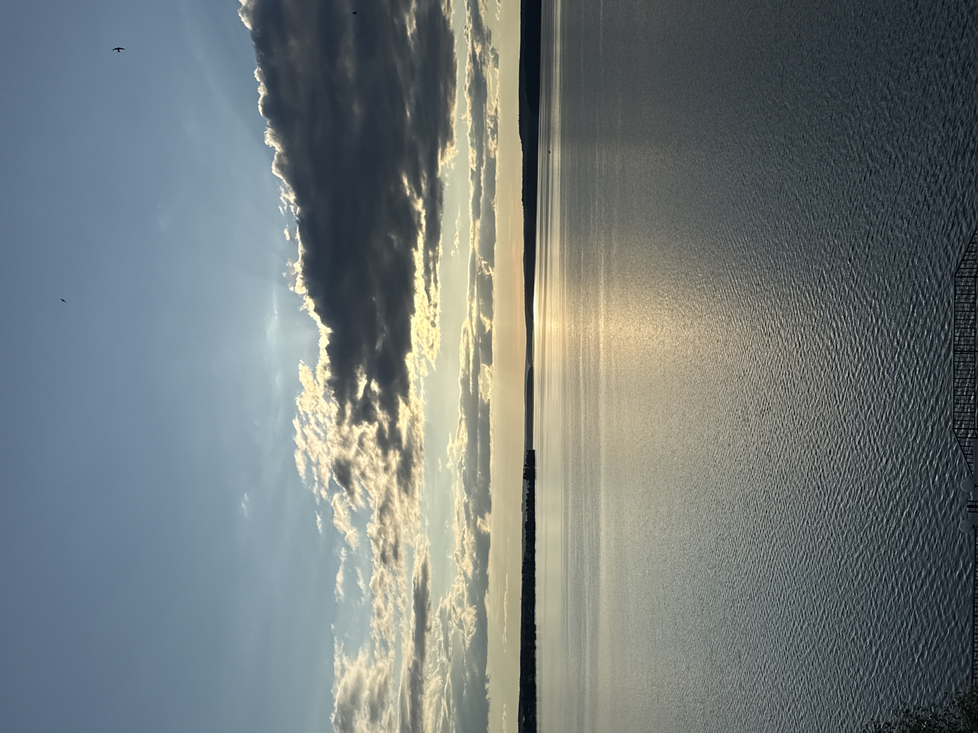 Afternoon photographic documentation of Votkinsk reservoir and urban scenes