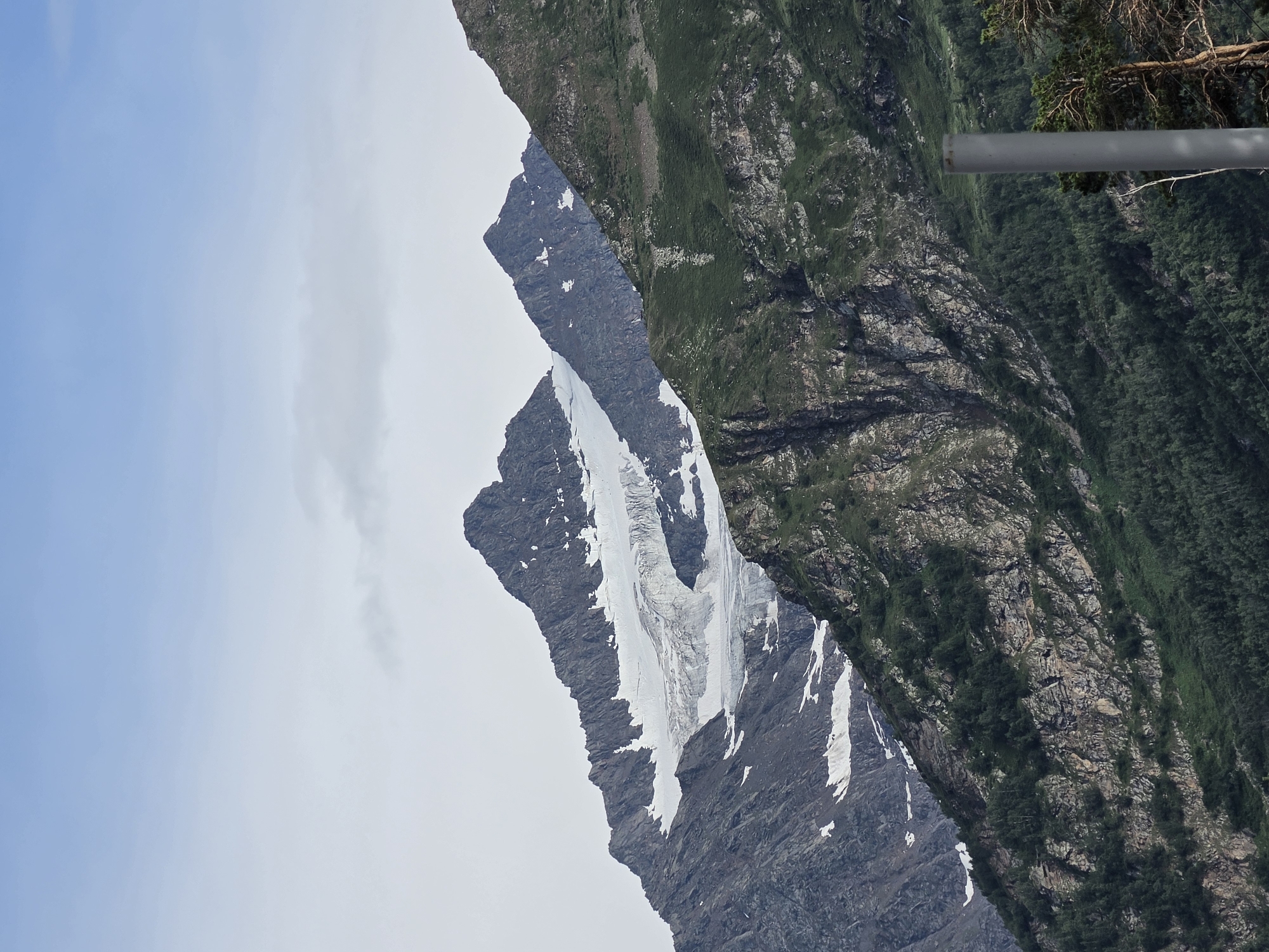 Terskol village: construction boom meets Caucasus mountain scenery