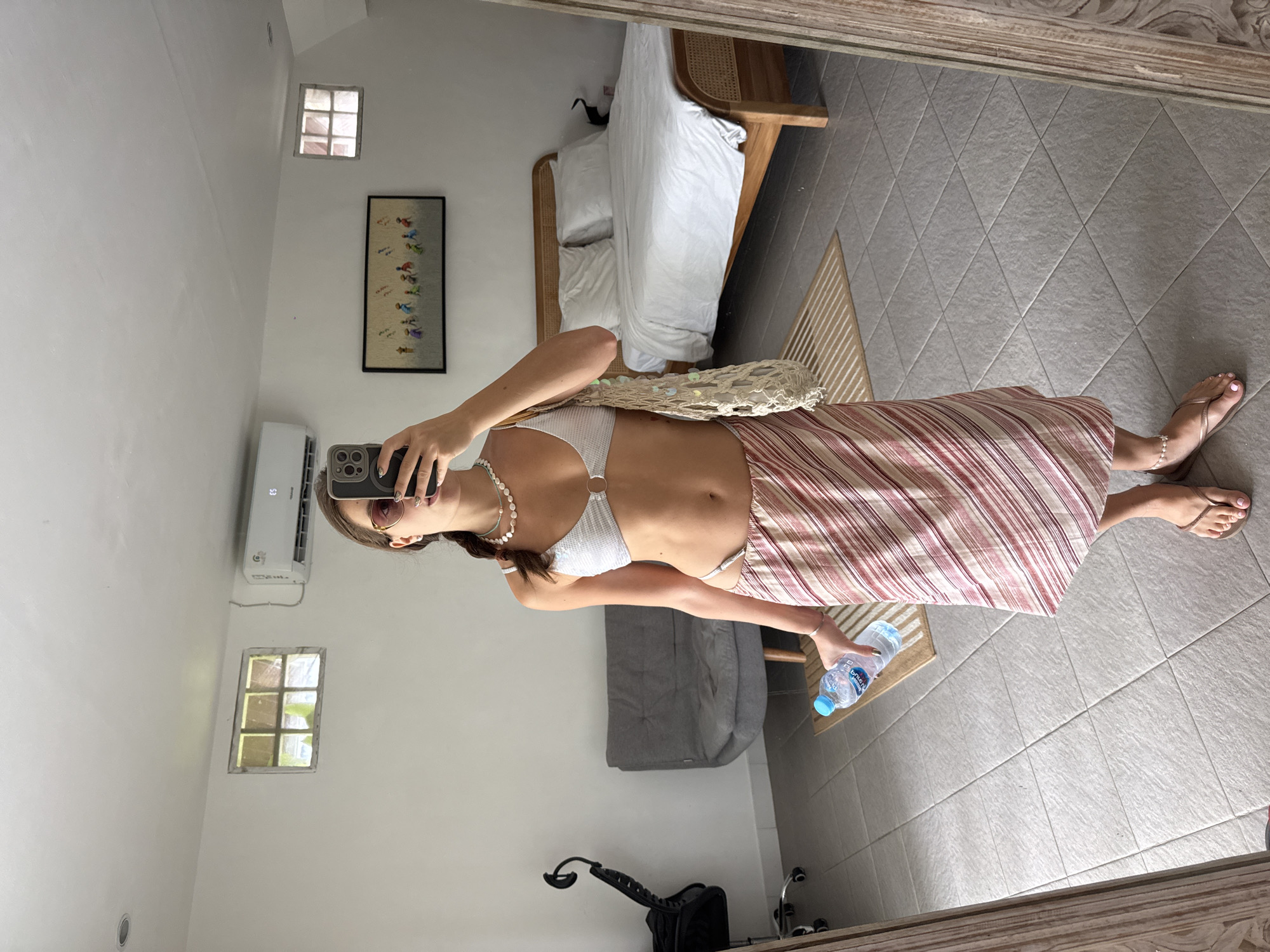 Lazy hotel morning in North Kuta, Bali