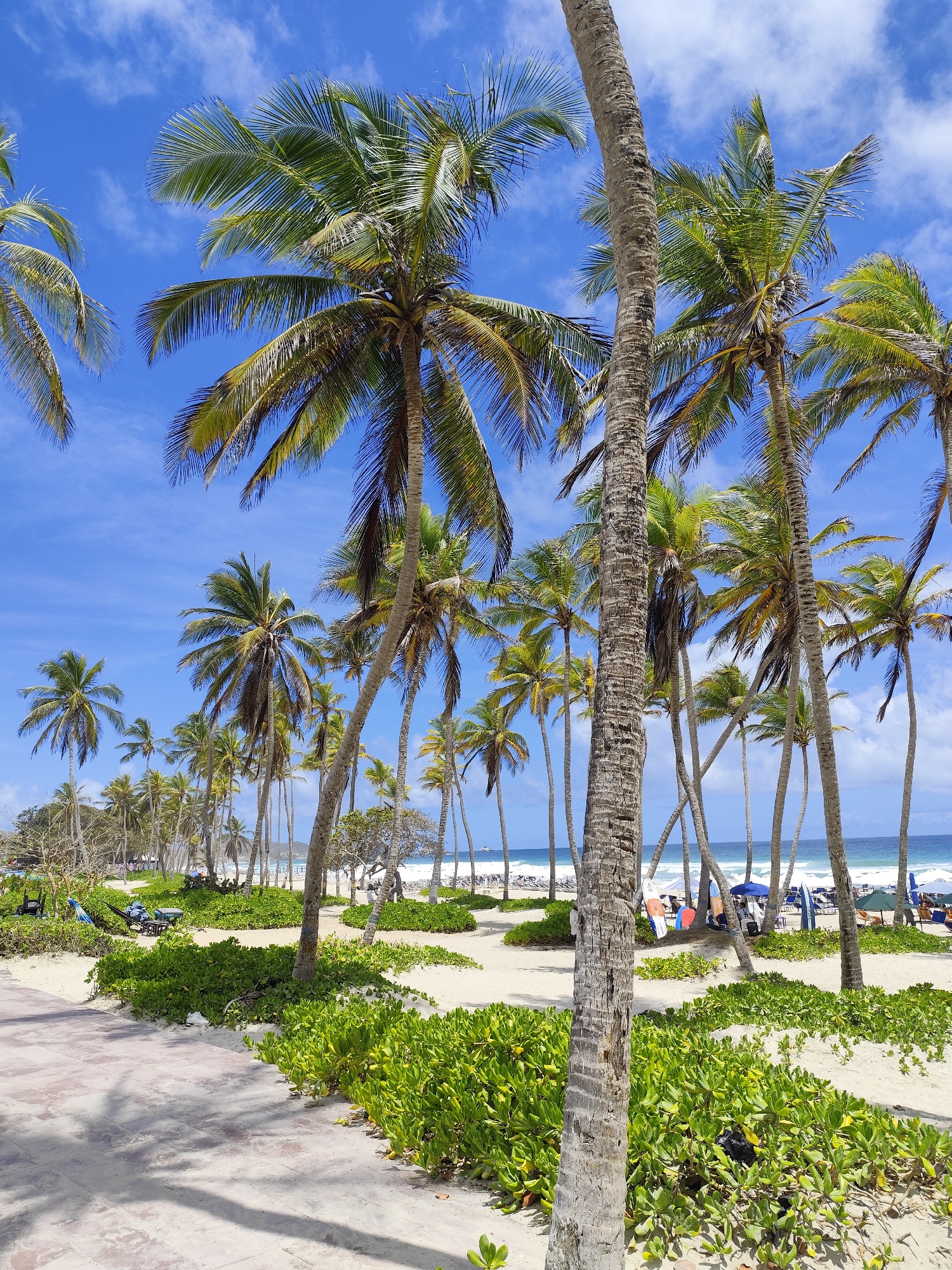 Street scenes and beach views documented in Playa El Agua