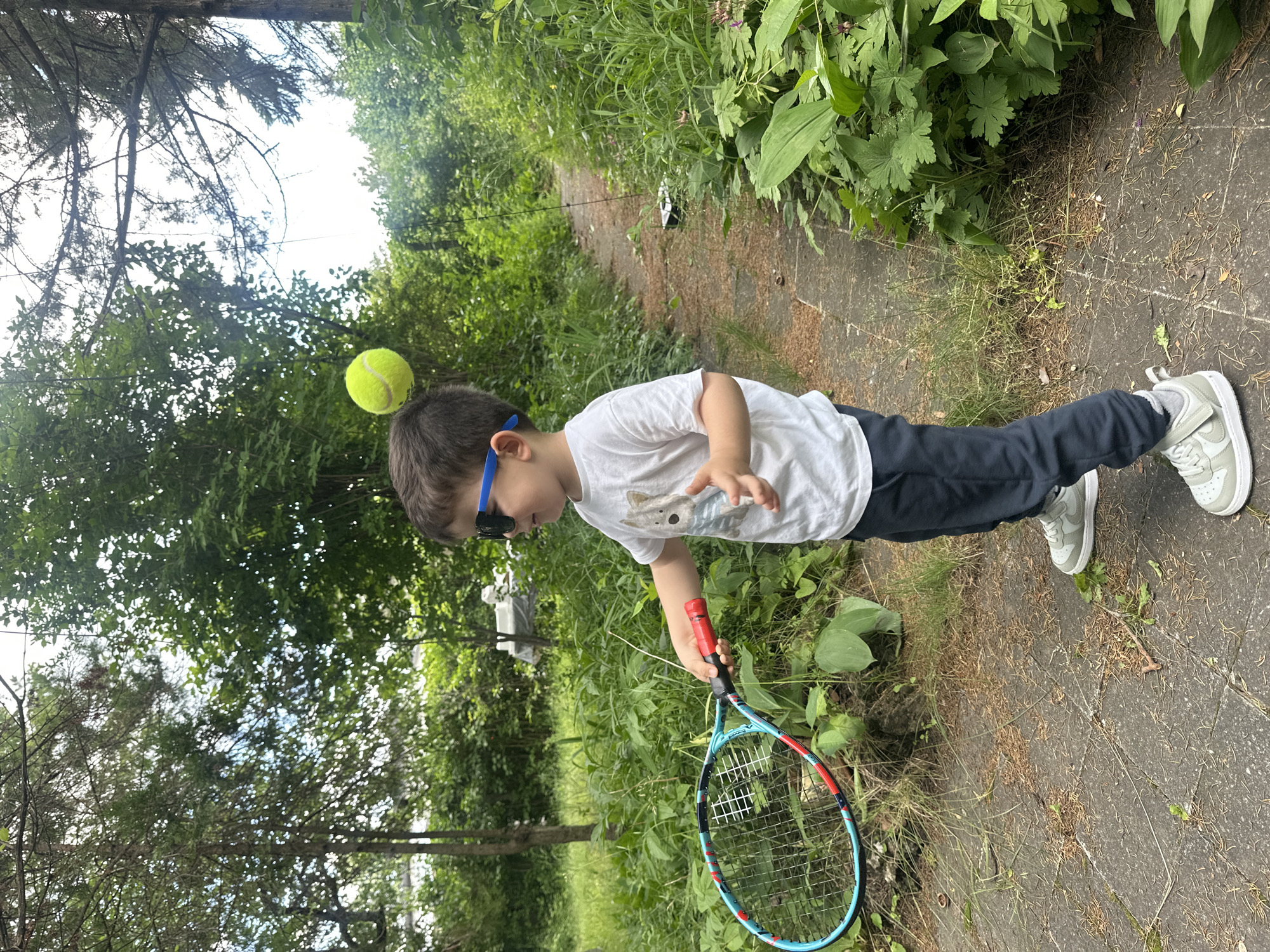 Child spotted outdoors in Pancharevo, Bulgaria on sunny afternoon