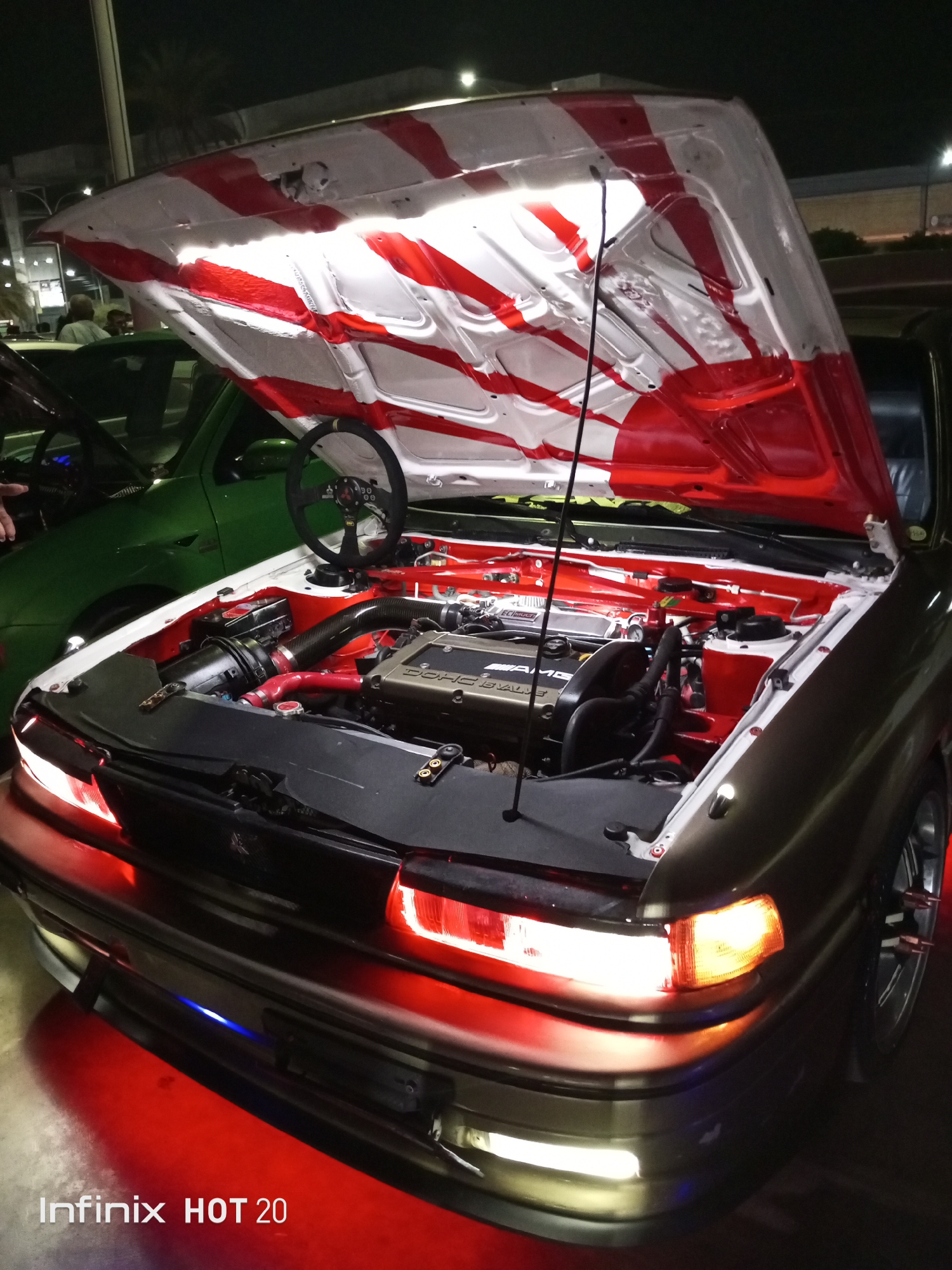 Modified car show draws crowds in Porlamar, Venezuela