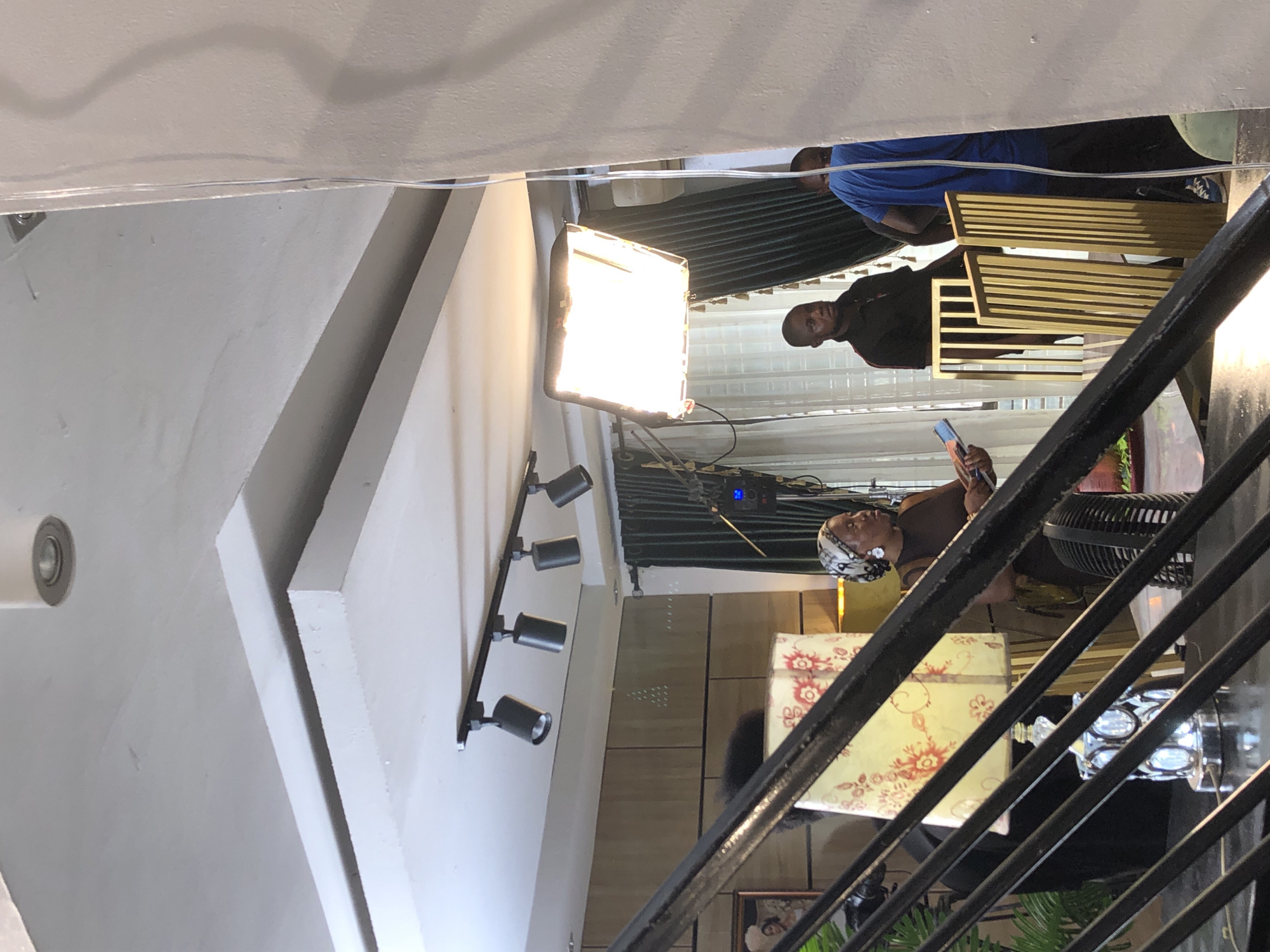 Film Production Documented by Witnesses During Morning Shoot Session