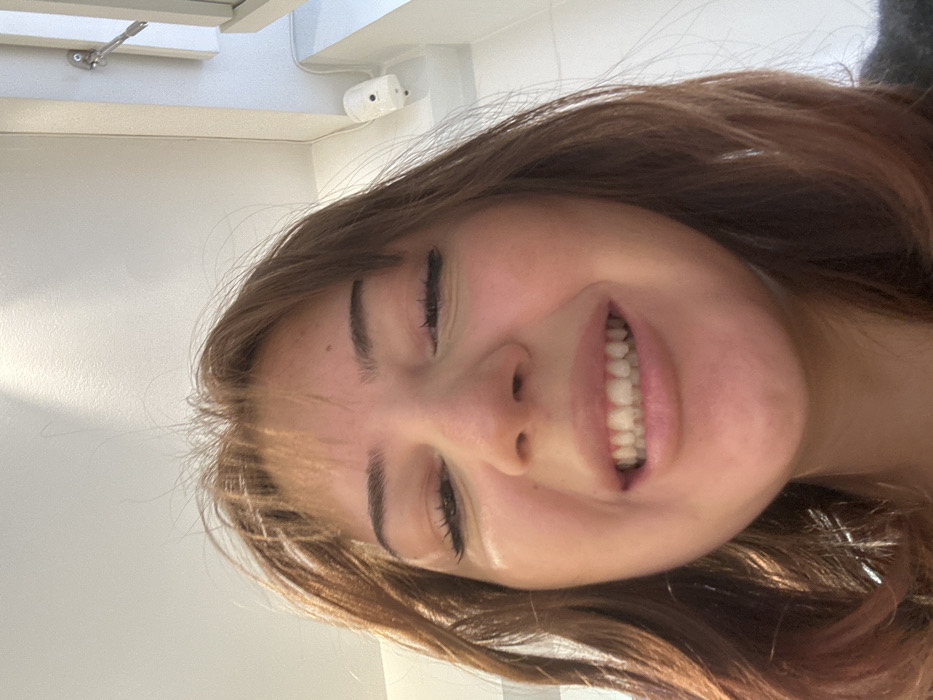Young woman documented in 22 photos across Strasbourg morning