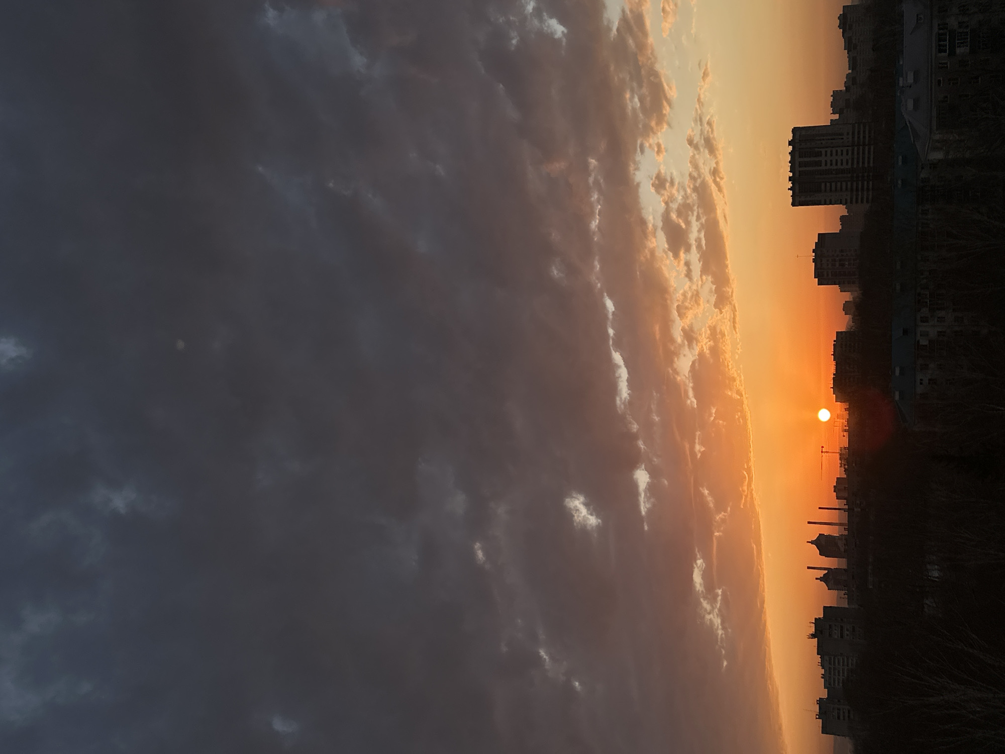 Sunset and baking captured across Kazan, Russia
