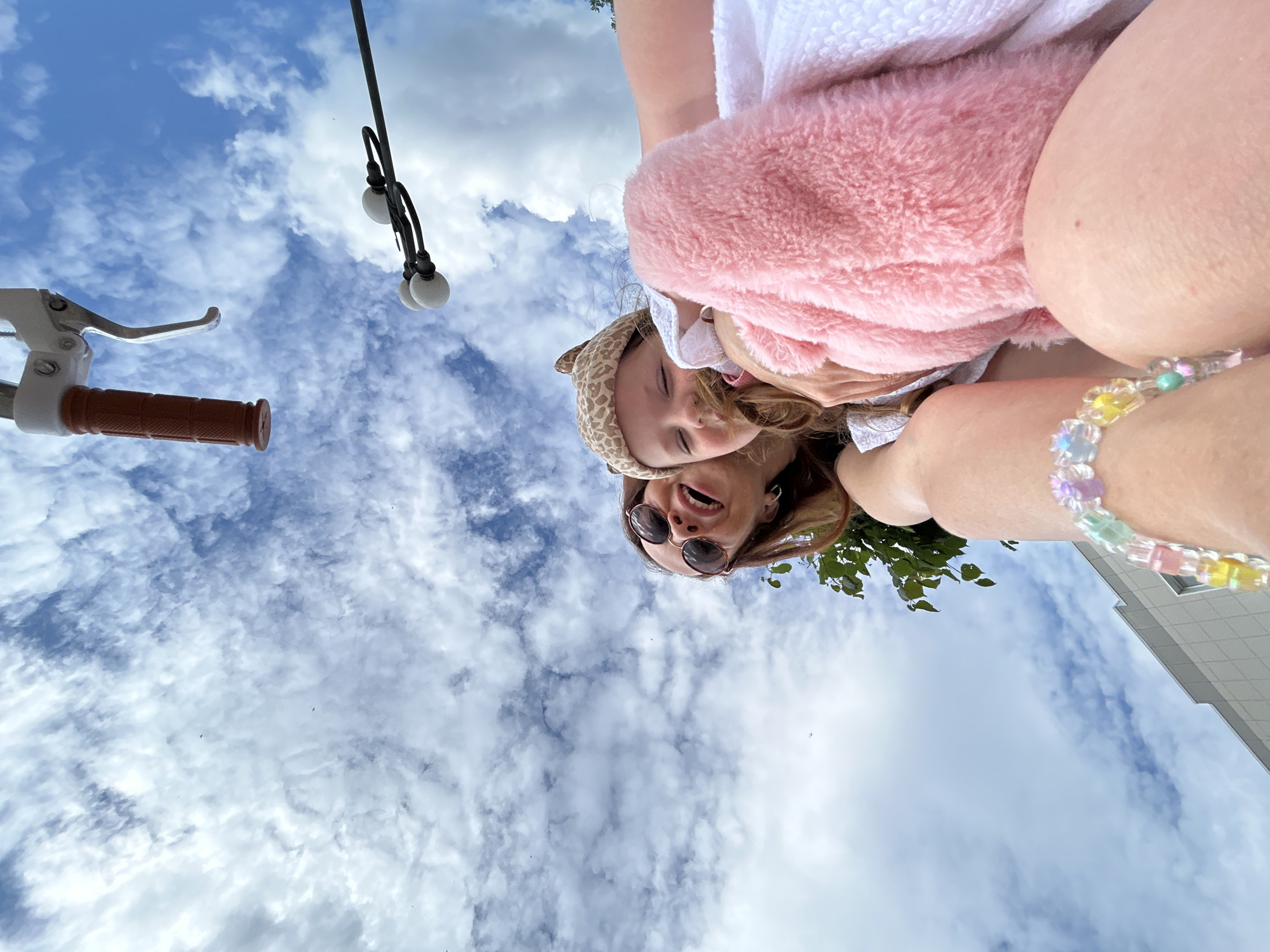 Family outing documented in Chaikovsky, Russia during morning hours