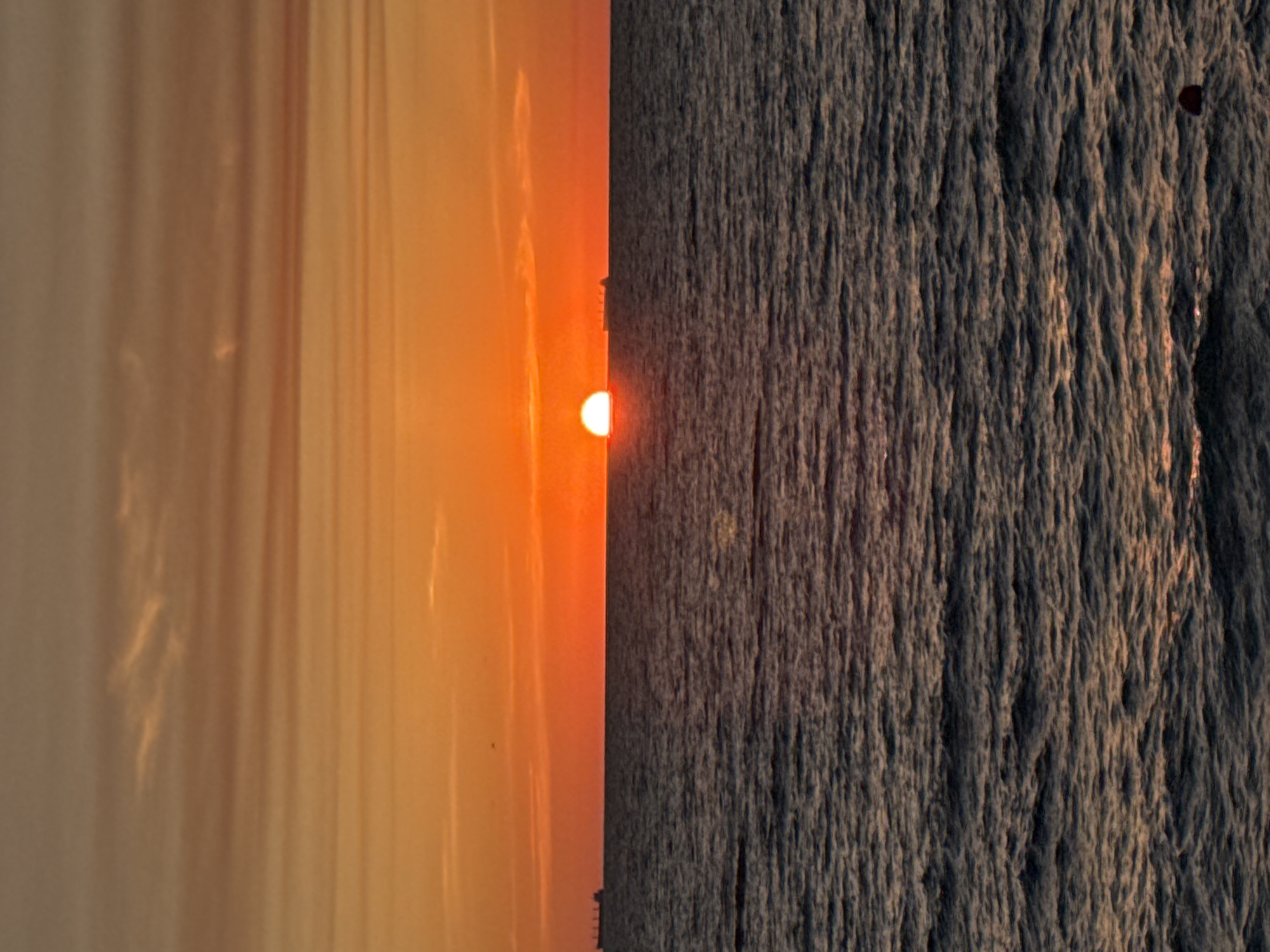 Golden sunset over the Black Sea at Odesa's waterfront