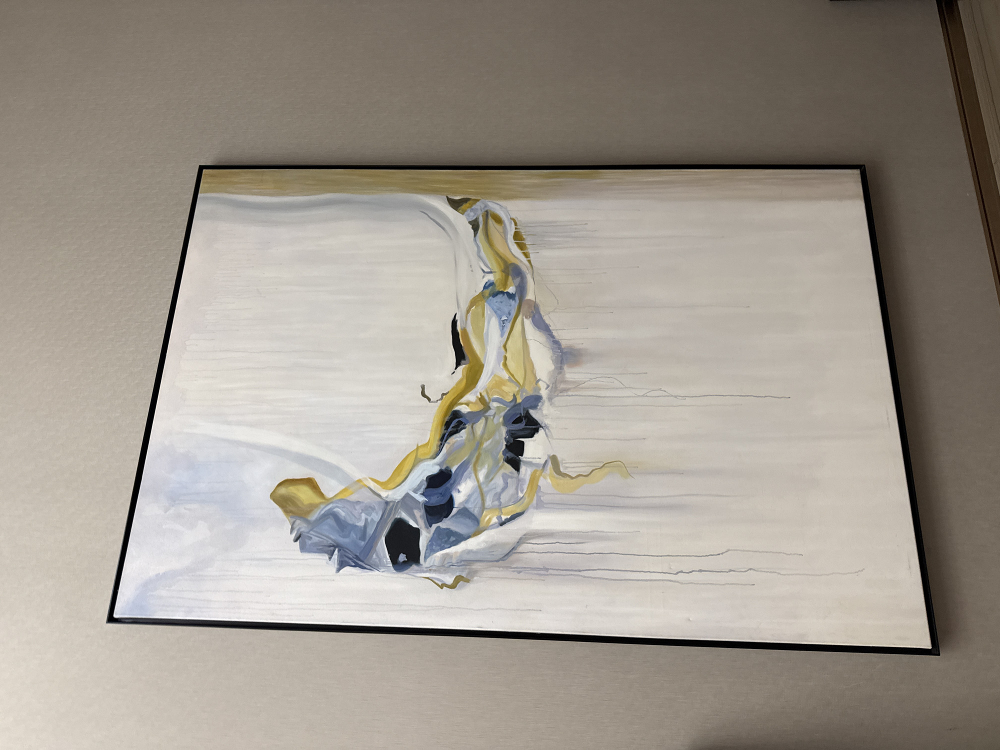 Abstract art exhibition documented in Khimki, Russia