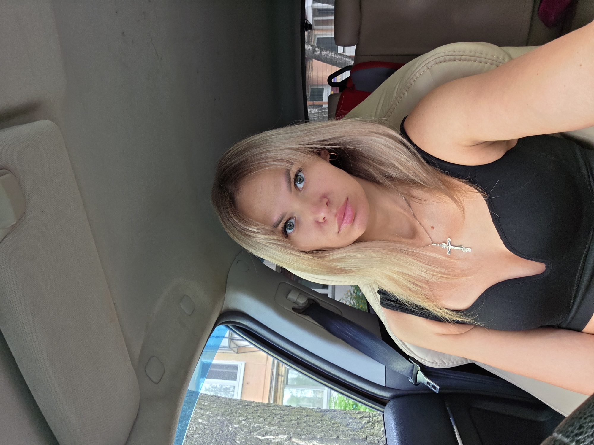 Quick selfie series from a car in Chaikovsky, Russia