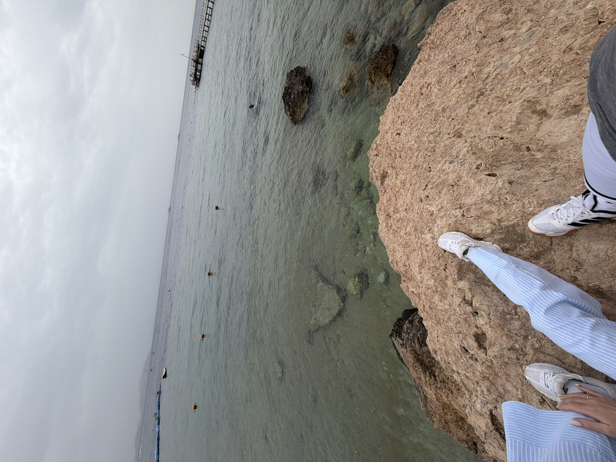Tourists enjoy overcast afternoon at Sharm El Sheikh beaches