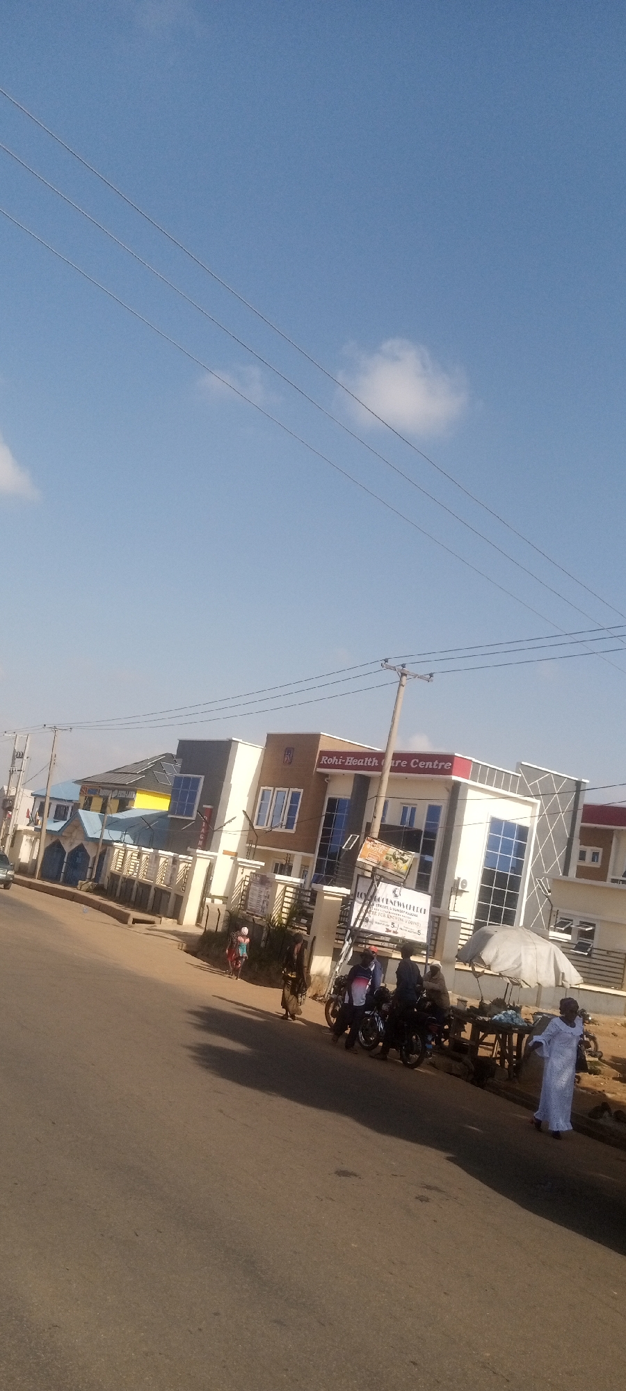 Morning street life documented in Sabon Tasha, Nigeria