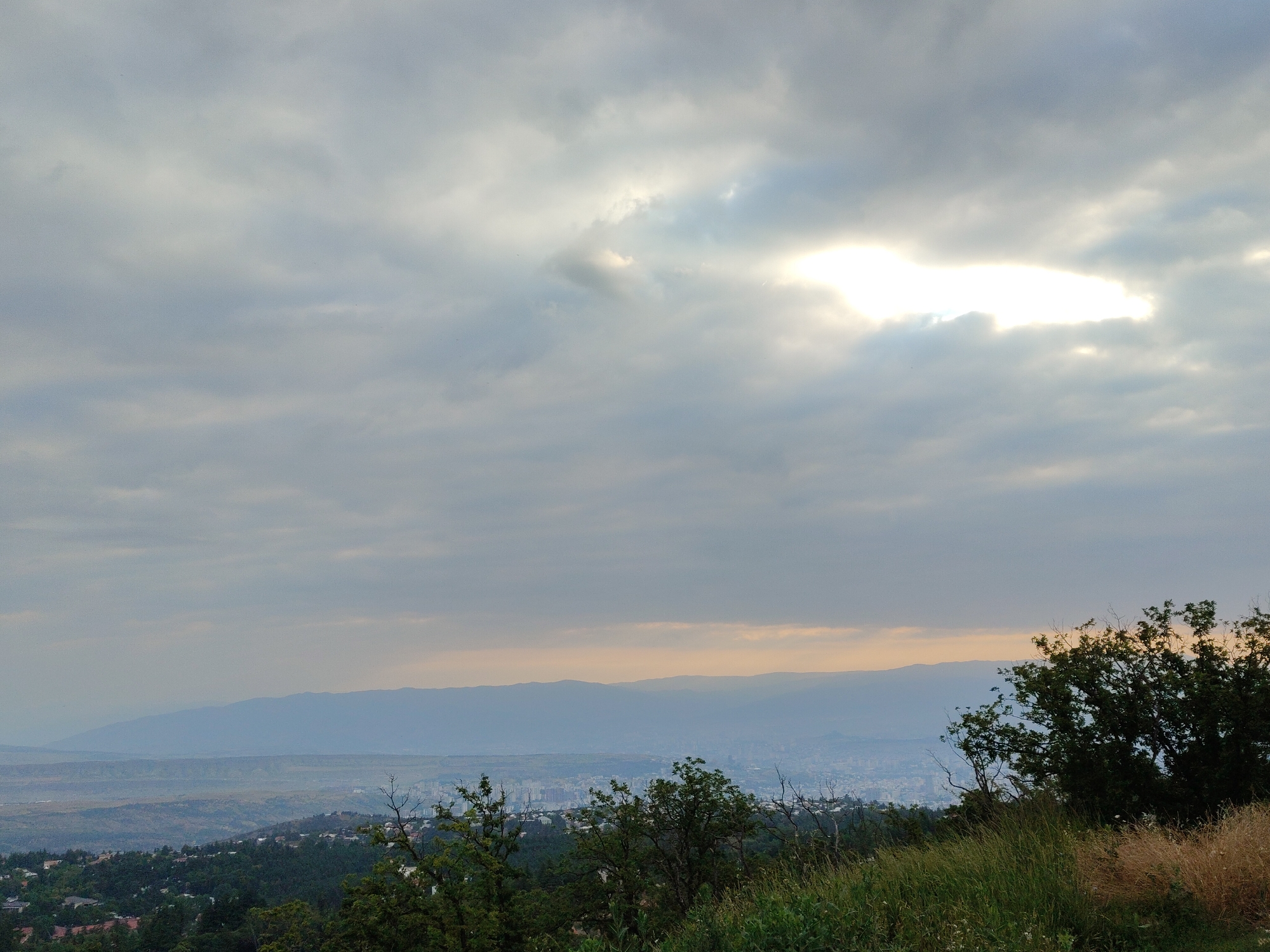 Hilltop panoramas sweep Tbilisi and surrounding valley