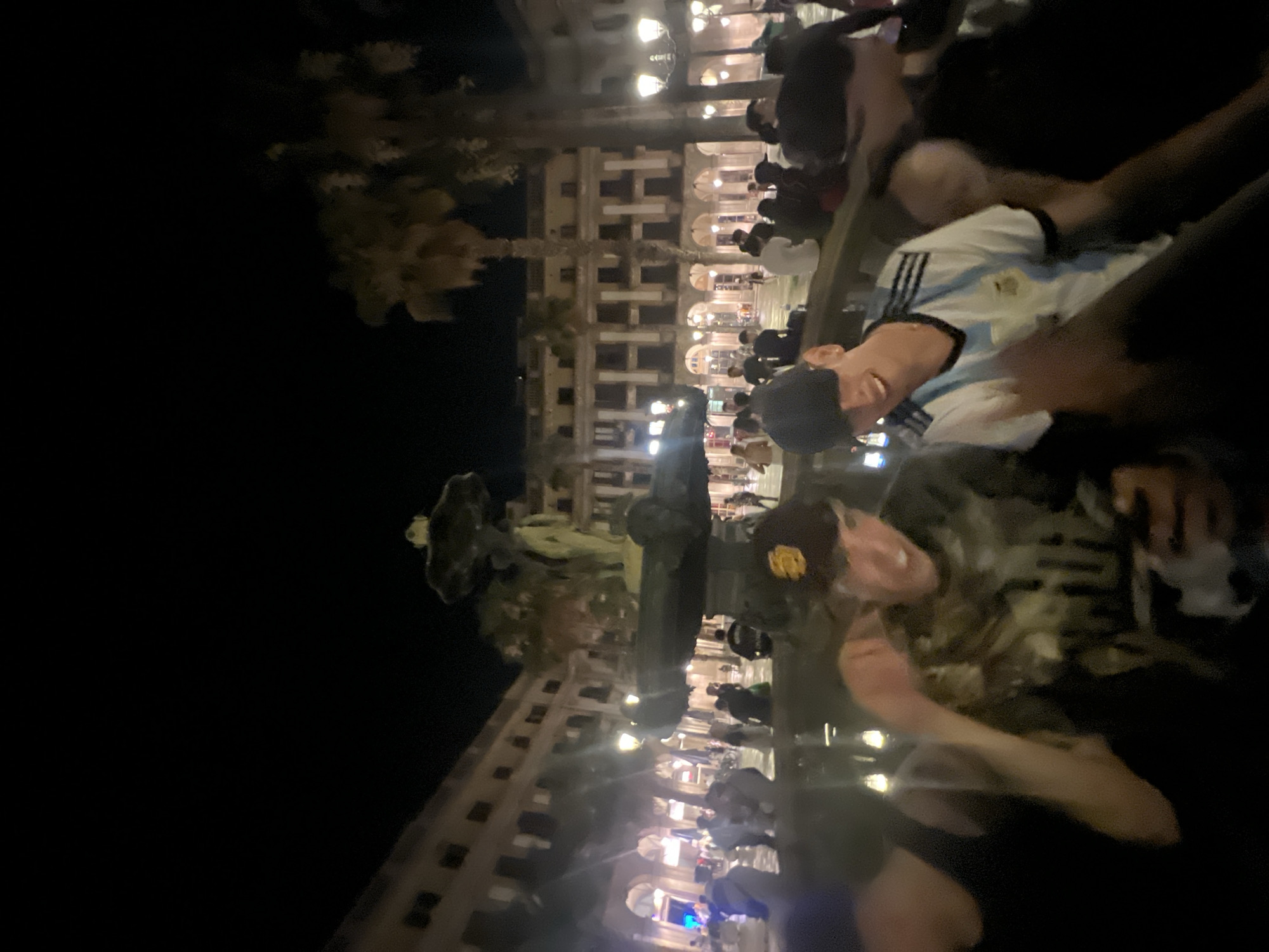 Rainy night out in Barcelona's historic center
