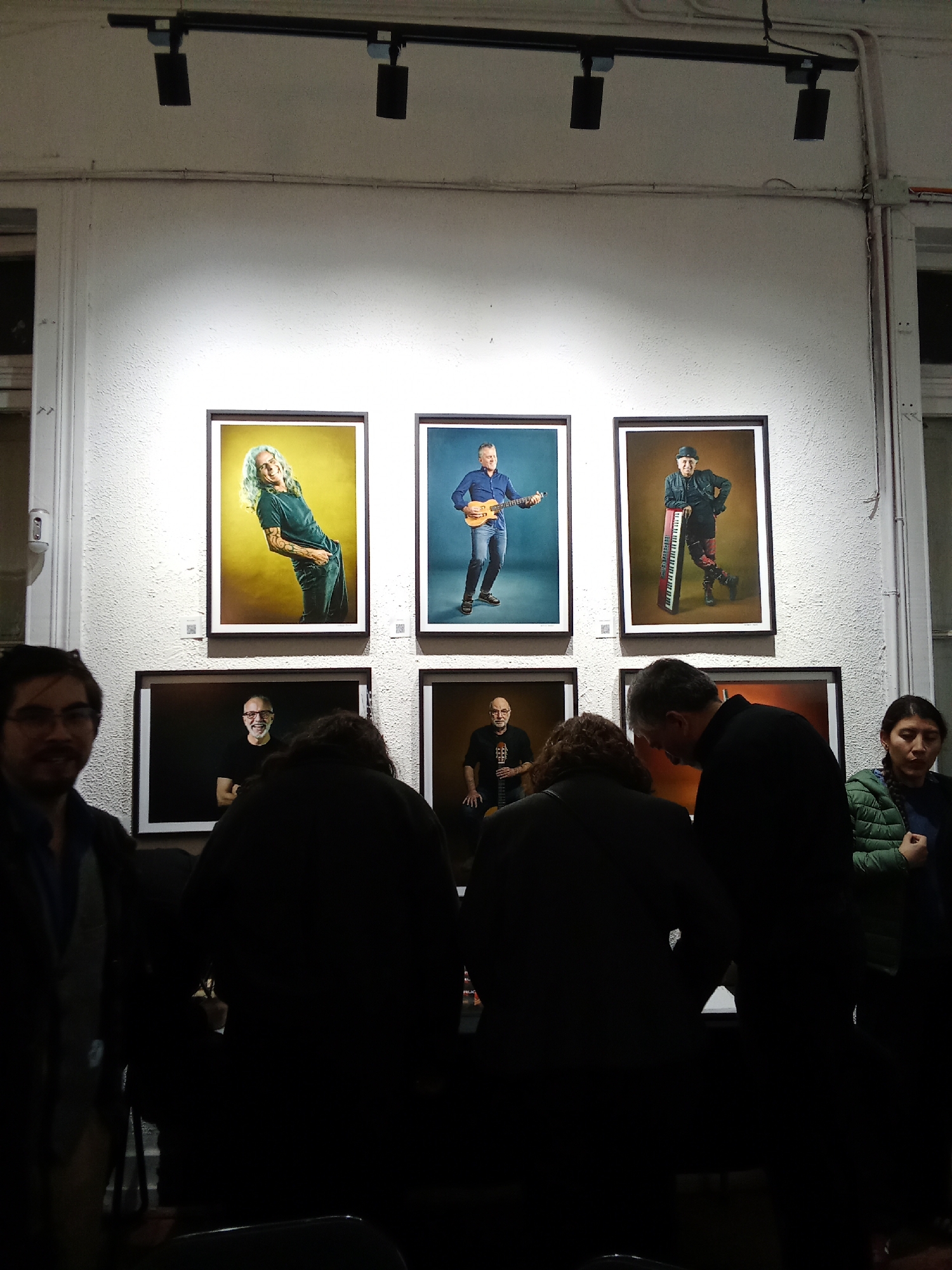 Art exhibition opening with panel discussion held in Santiago