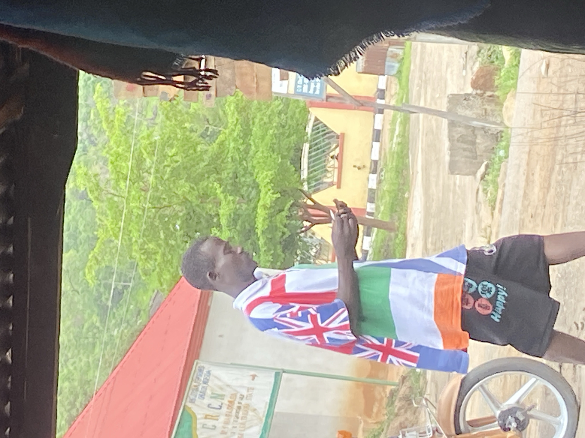 Person photographed in various poses, outfits in Mararaba, Nigeria