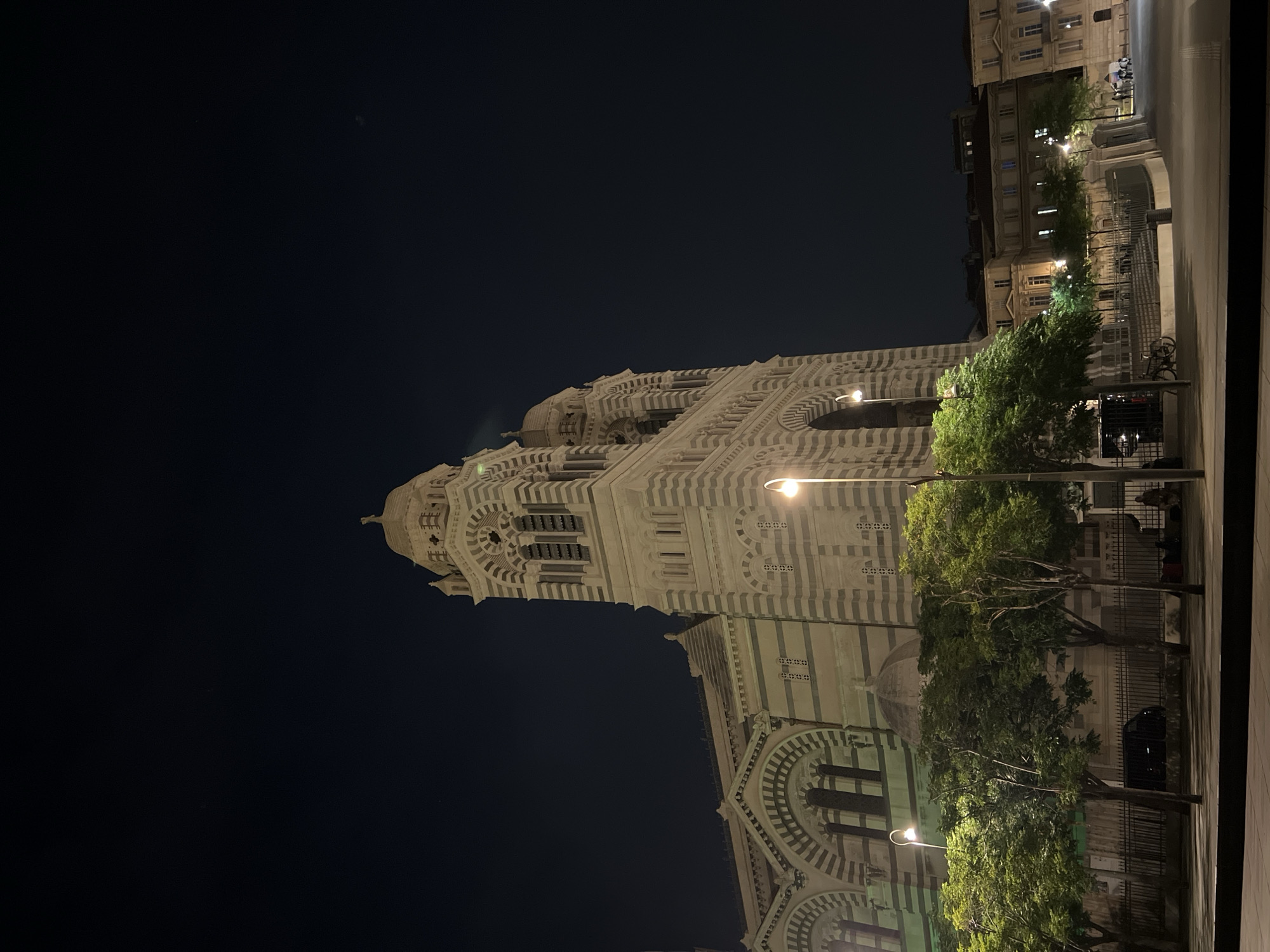 Marseille waterfront comes alive with art and fire on a summer night