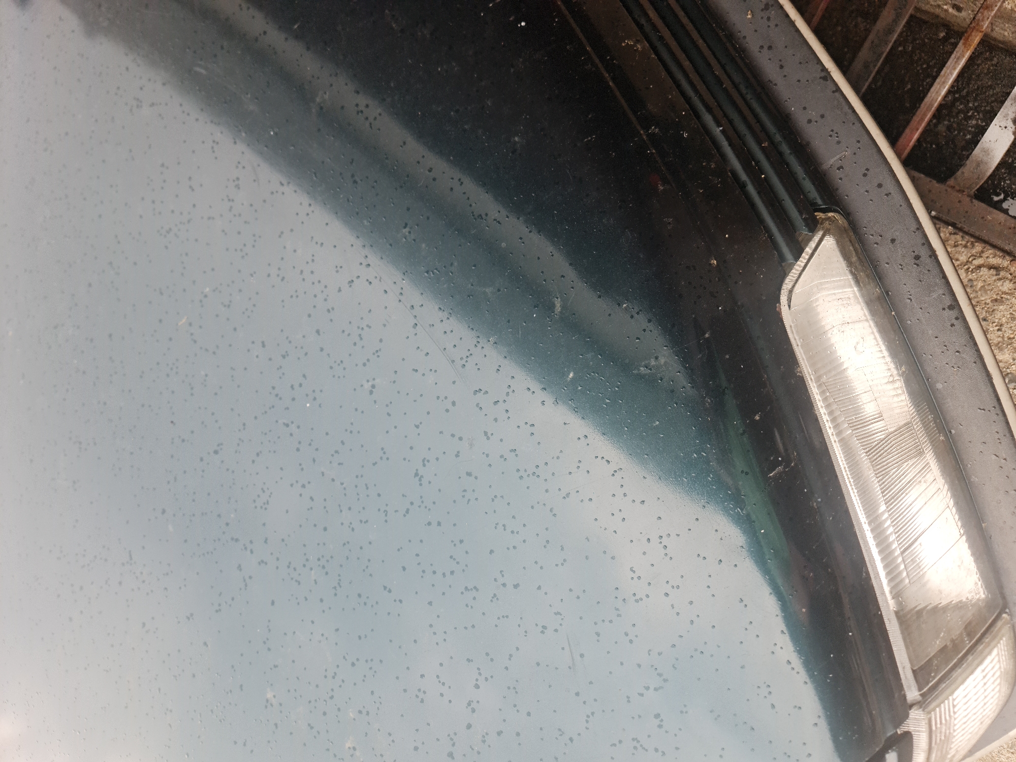 Car maintenance session documented in Buzovgrad garage
