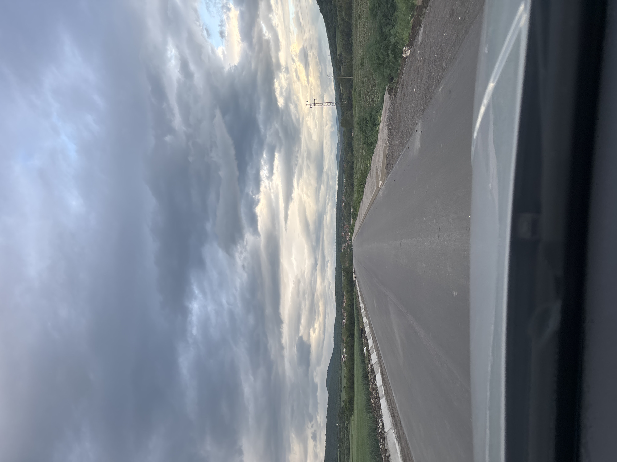 Rural road infrastructure documented in Belopoptsi, Bulgaria