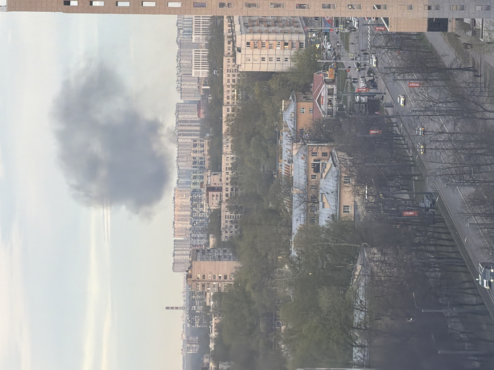 Domestic scenes captured during afternoon in Russian apartment