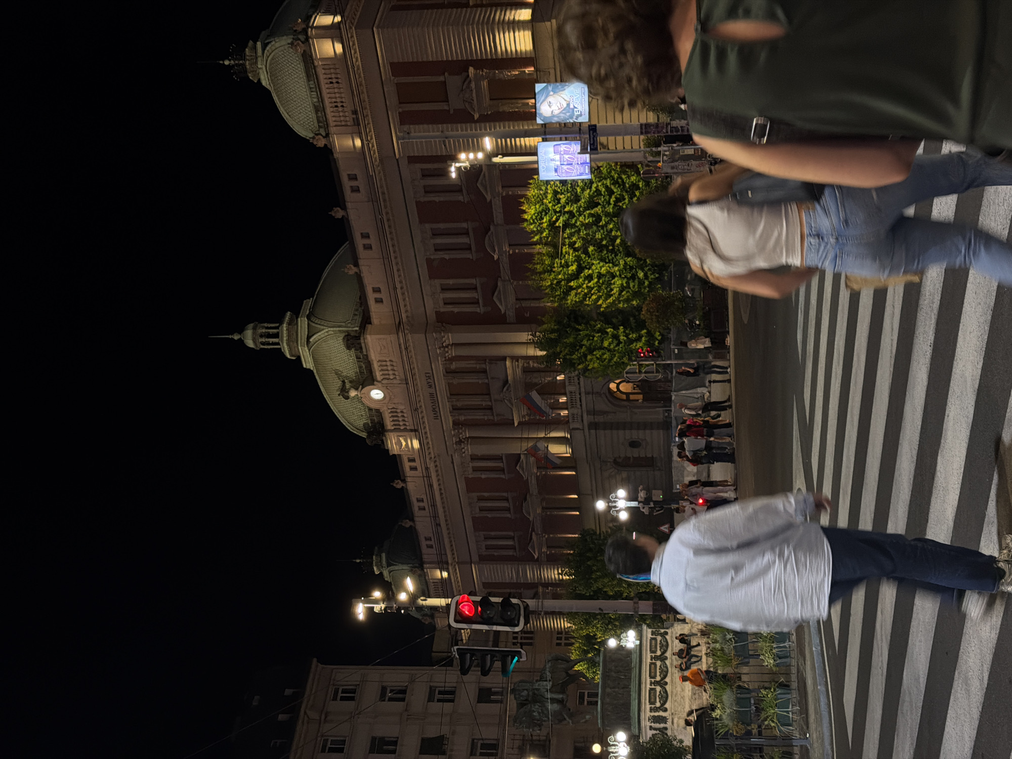 Evening out in Belgrade's historic center and nightlife districts