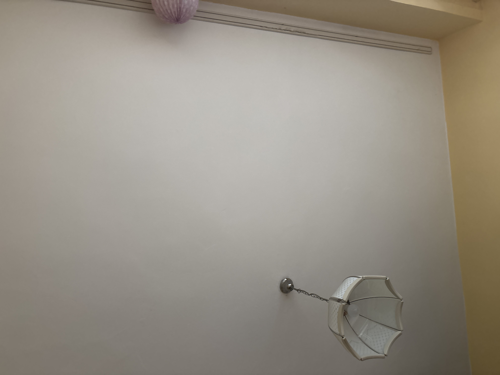 Interior lighting fixture documented in Sofia residential space
