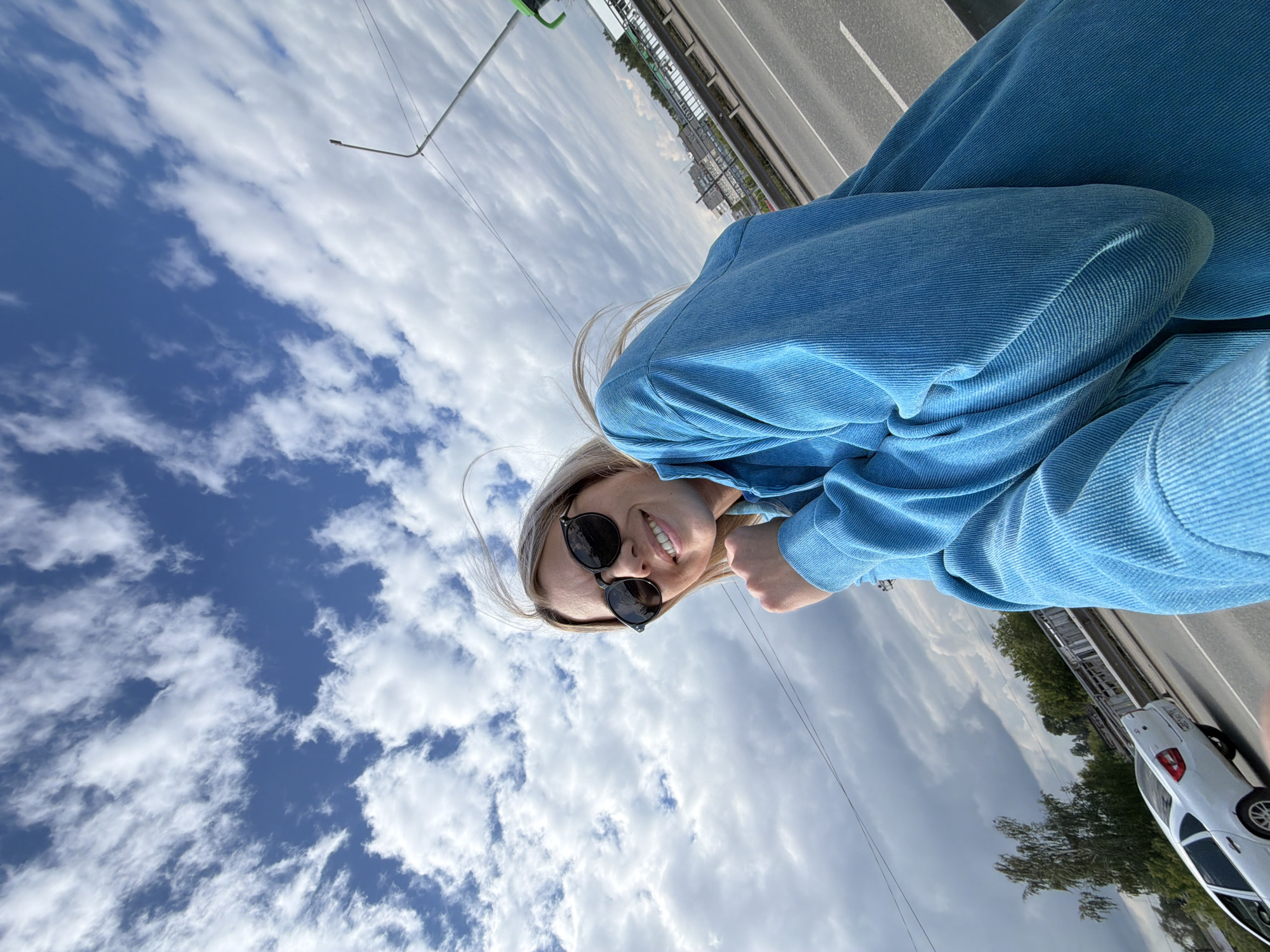 Woman documents casual day out in Chaikovsky, Russia