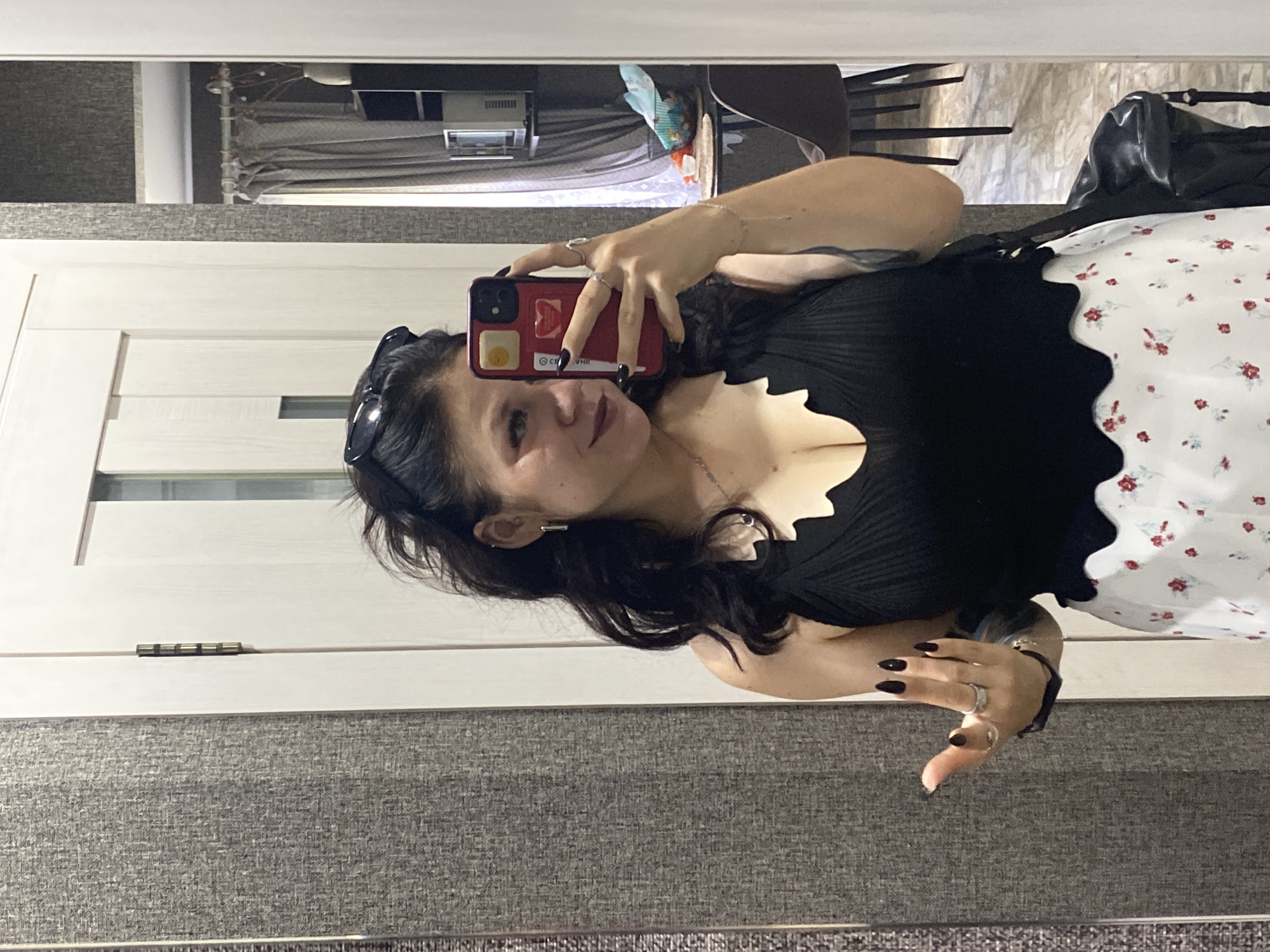 A morning out in Chaikovsky: coffee, selfies, and sunshine