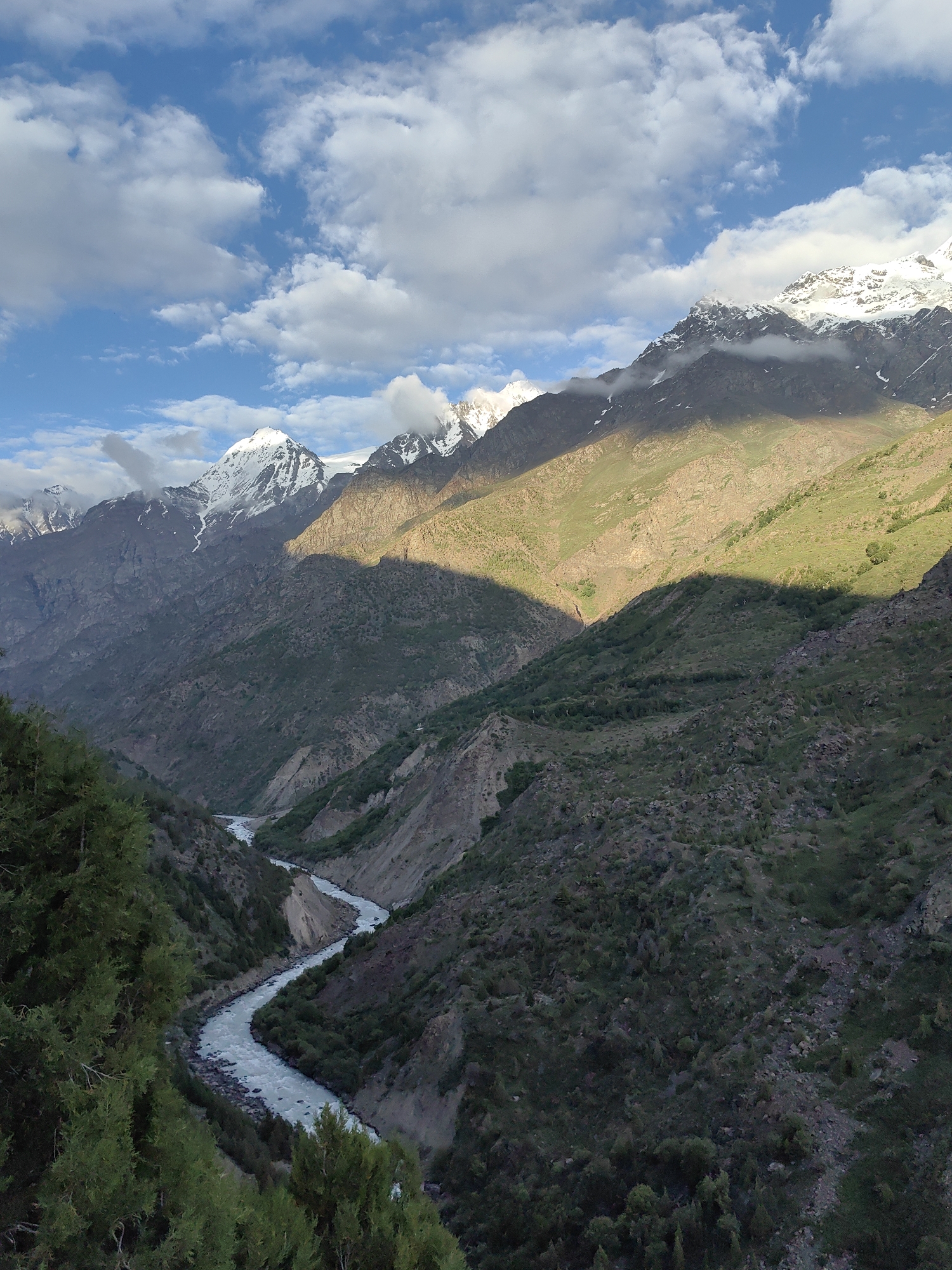Royal Enfield ride through Stingri's rugged Himalayan mountain roads