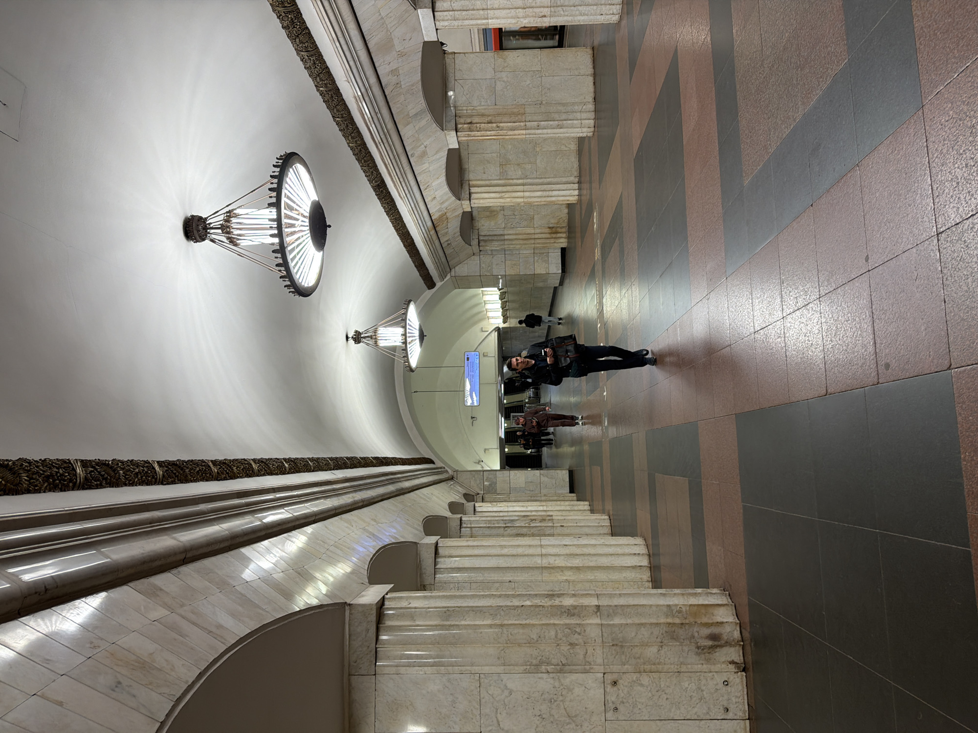 Moscow Metro stations and train interiors documented by witness