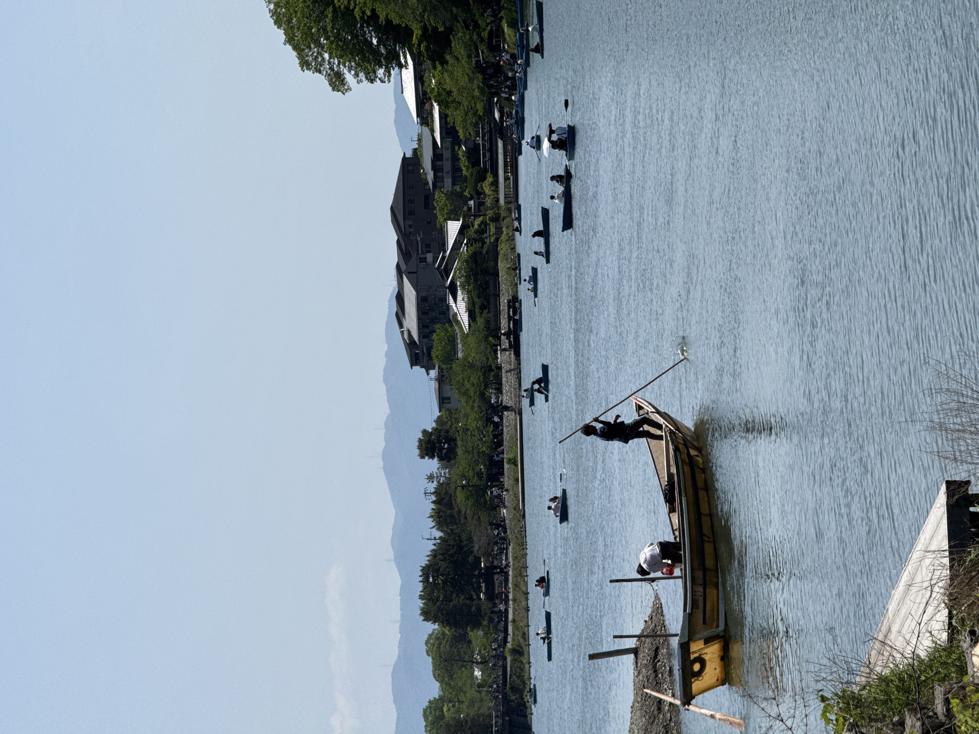 Late night boating activity observed on Kyoto waterway