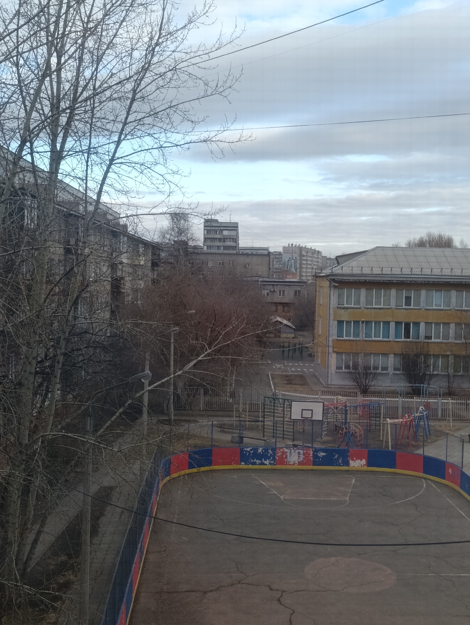 Krasnoyarsk urban scenes captured in brief photographic sequence