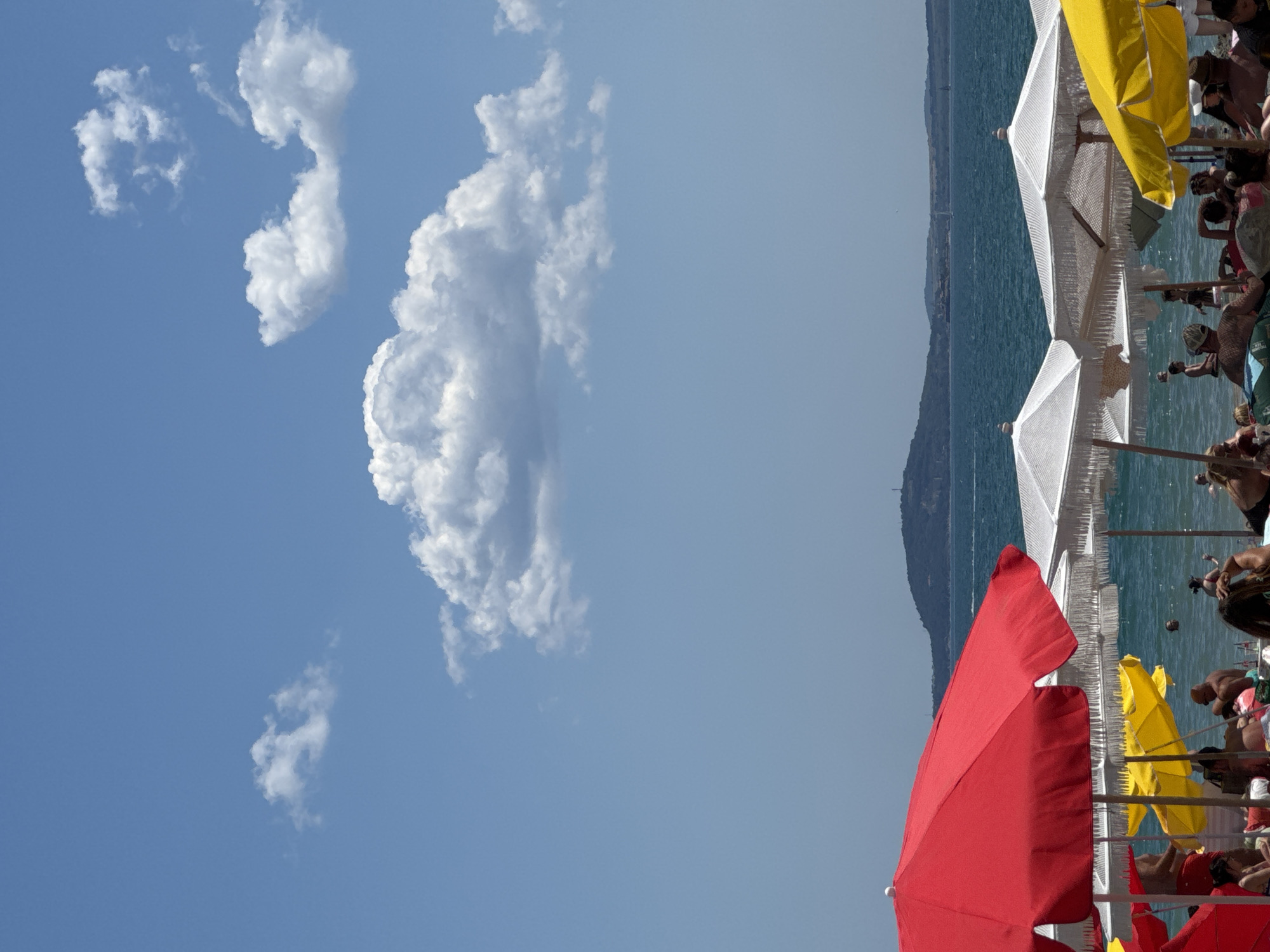 Busy summer day at Burgas Central Beach, Black Sea coast