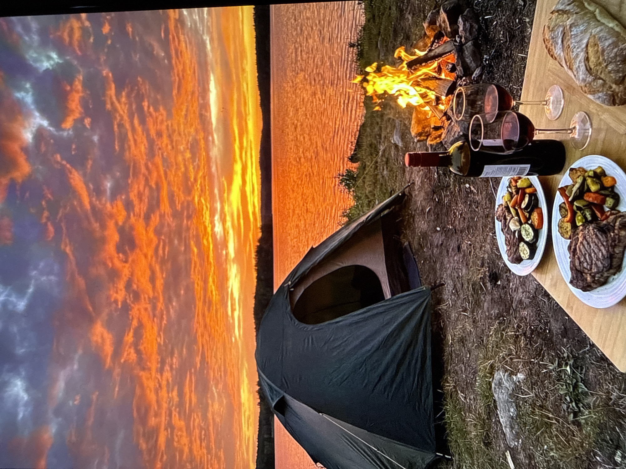 Luxury shopping and lakeside camping documented in Varna, Bulgaria