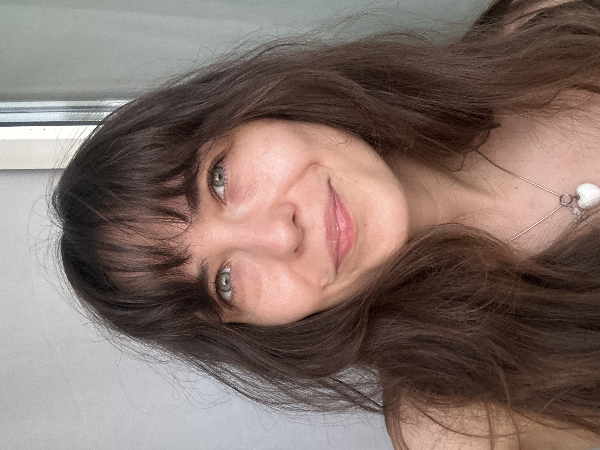 Evening window views and selfies from a Saint Petersburg apartment
