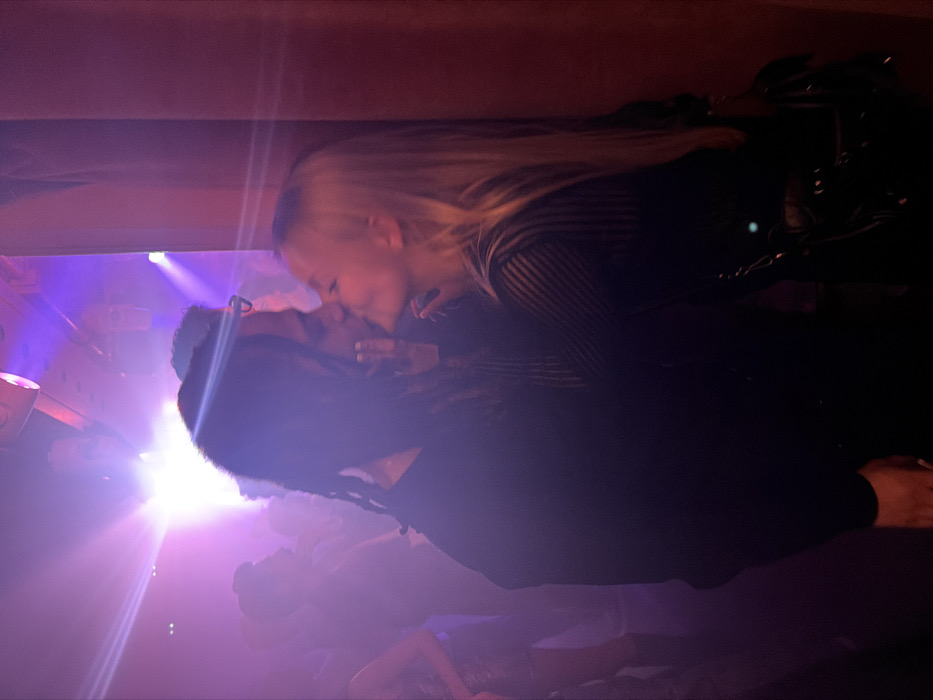 Early morning nightclub scenes captured across Paris venue
