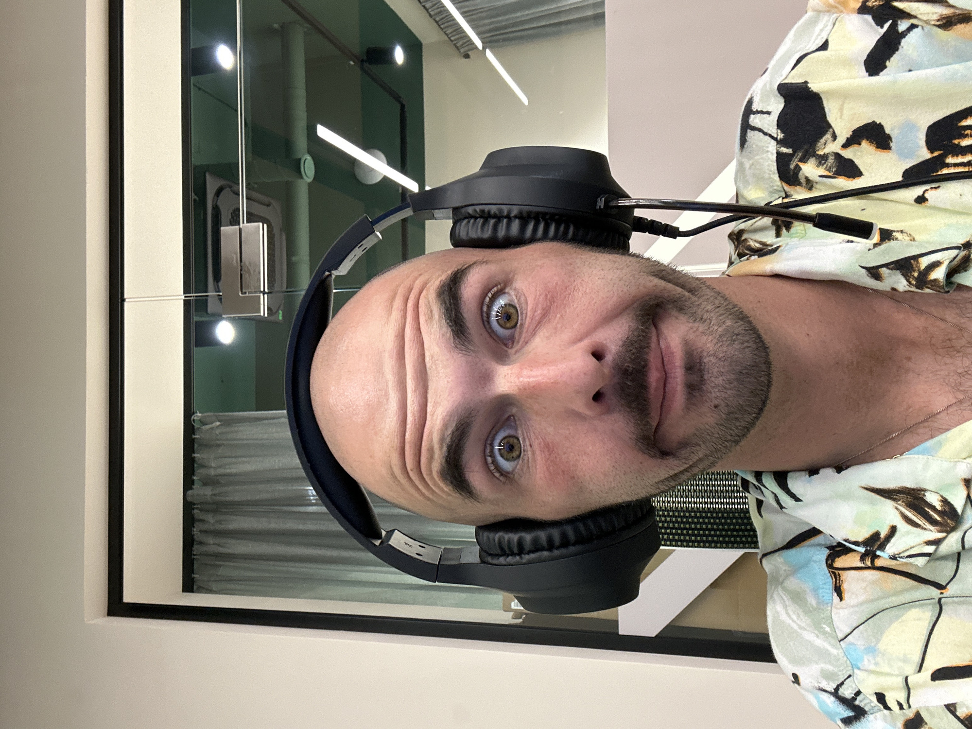 Office worker uses AI image generation website in Budva