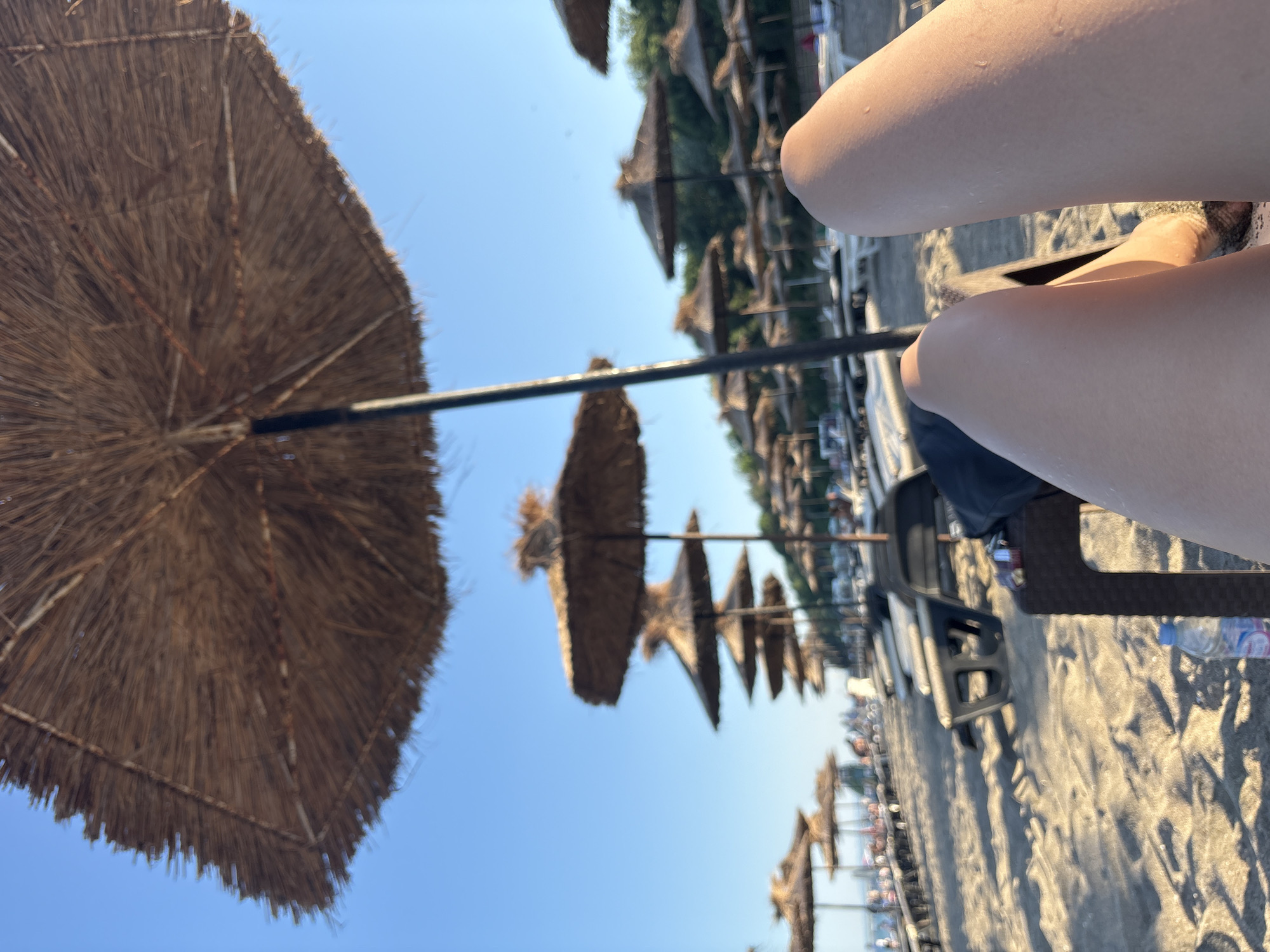 Chill afternoon on the Black Sea shore, Burgas