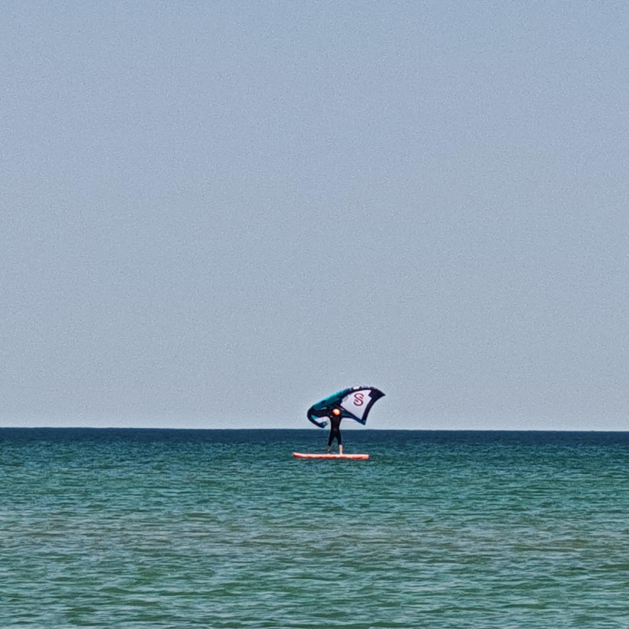 Beach activities observed near Shchelkino, Ukraine coastal waters