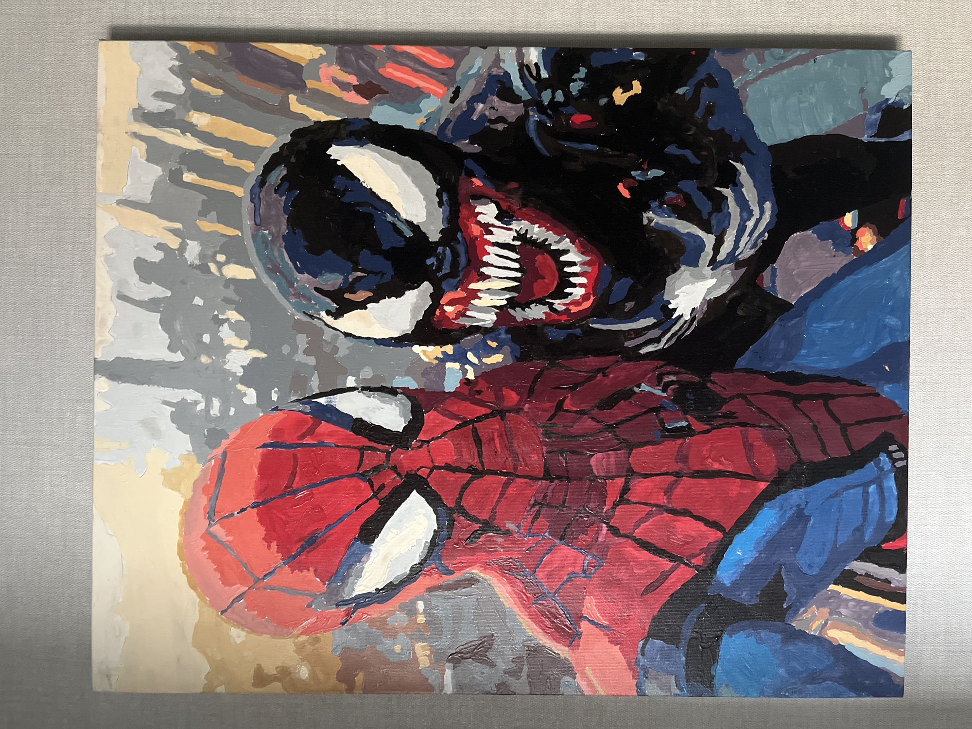 Marvel fan art and street scenes from Nizhny Novgorod