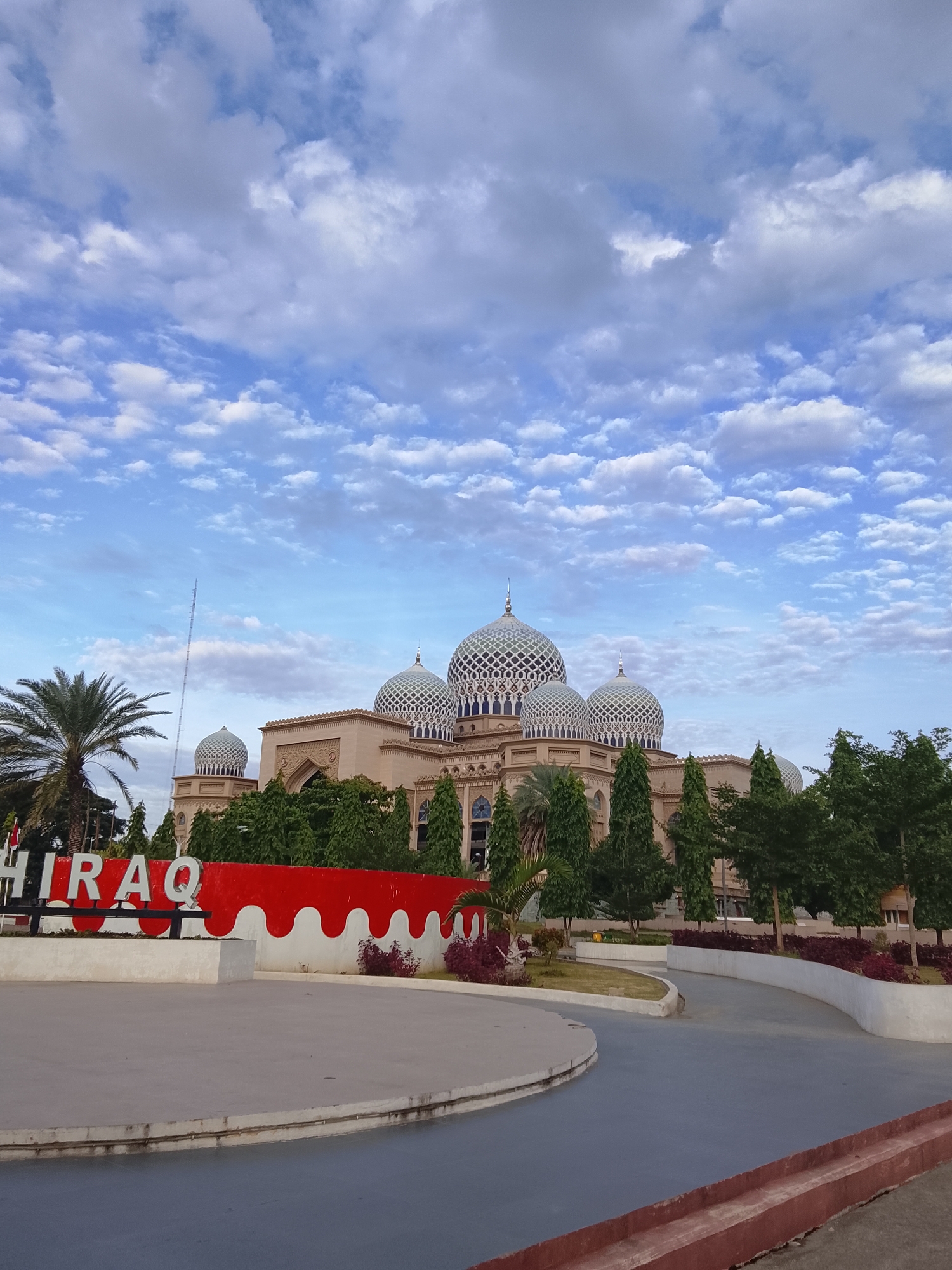 Street life and landmarks around central Lhokseumawe, Indonesia
