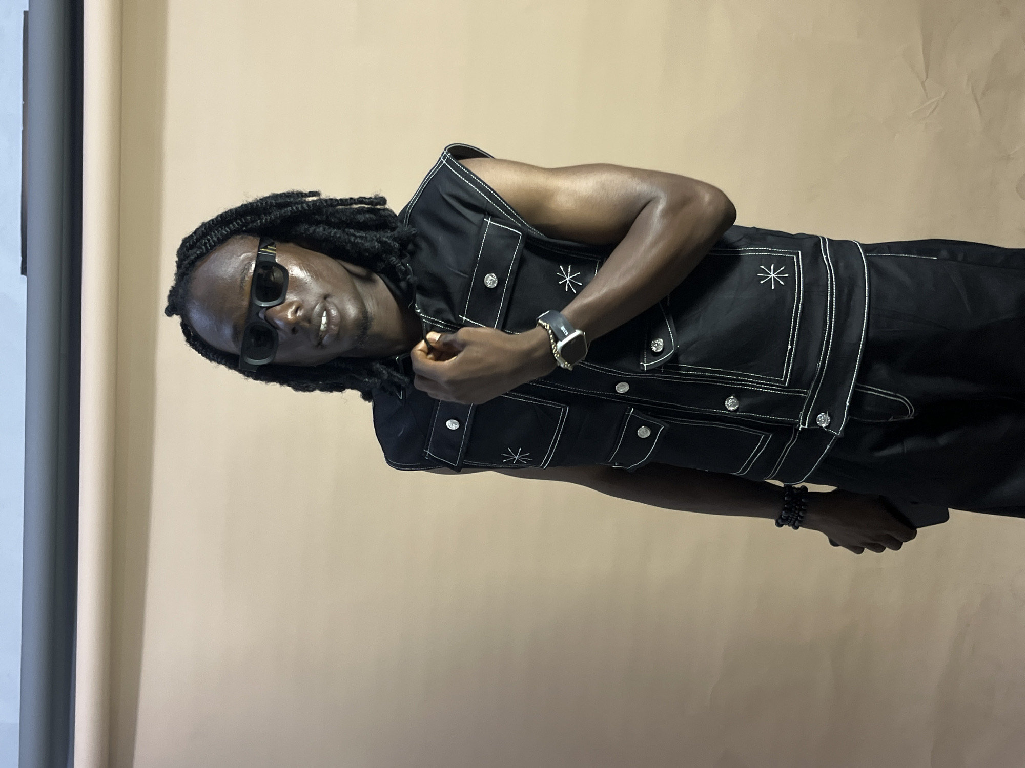 Studio portrait session in Gura Top, Nigeria