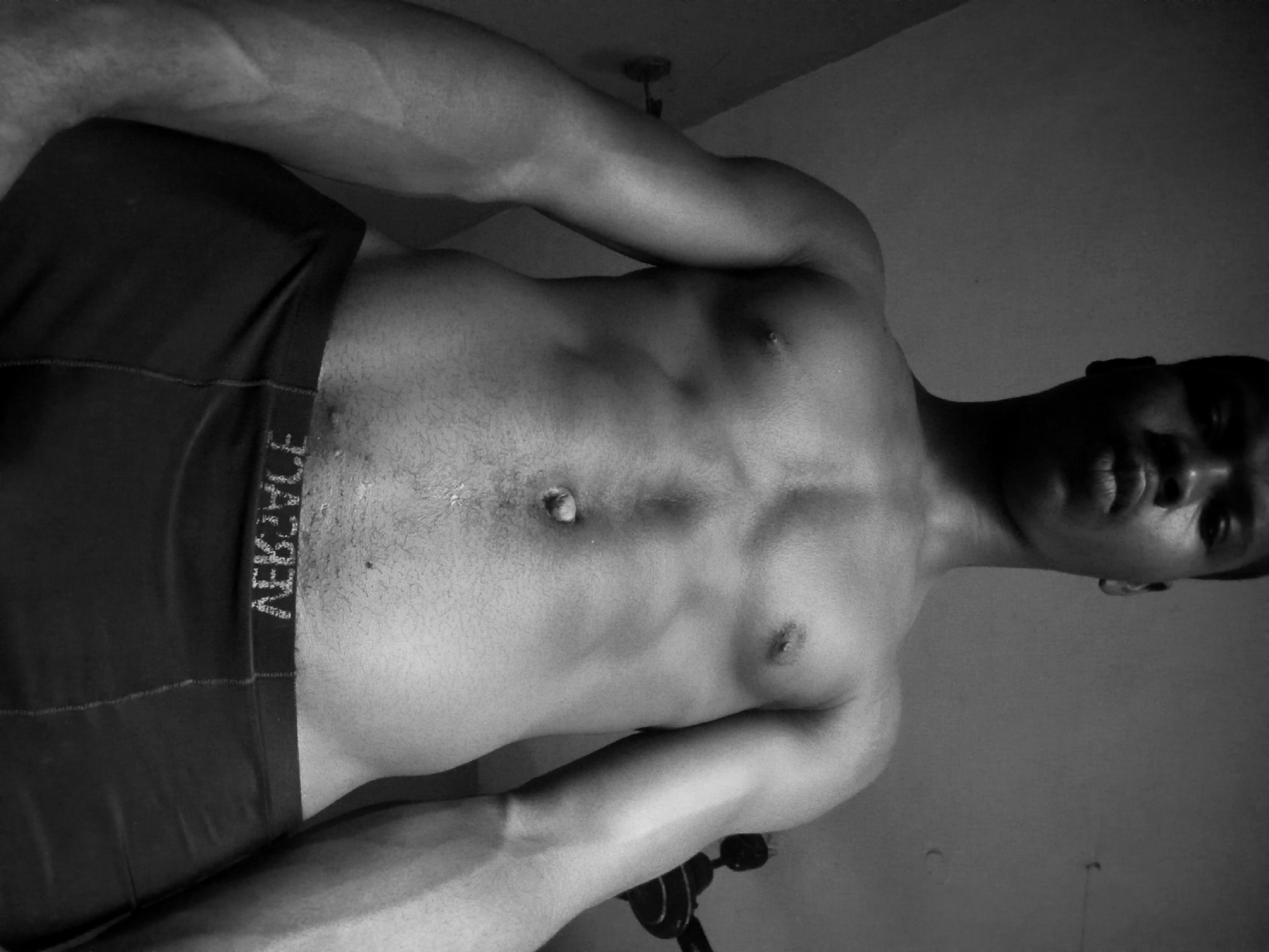 Early morning workout session documented in Nkpor, Nigeria residence